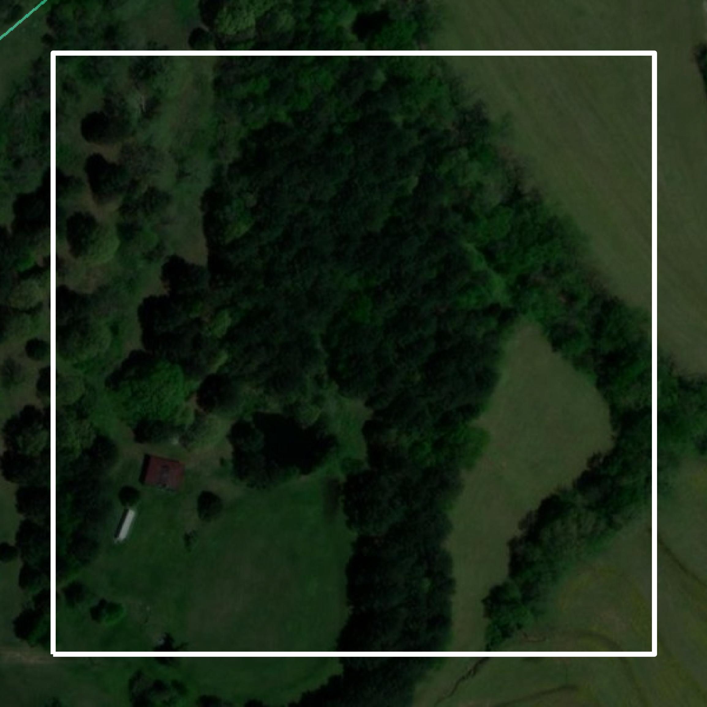 This image shows parcel and building data in Henry County created using GIS data in Equator.