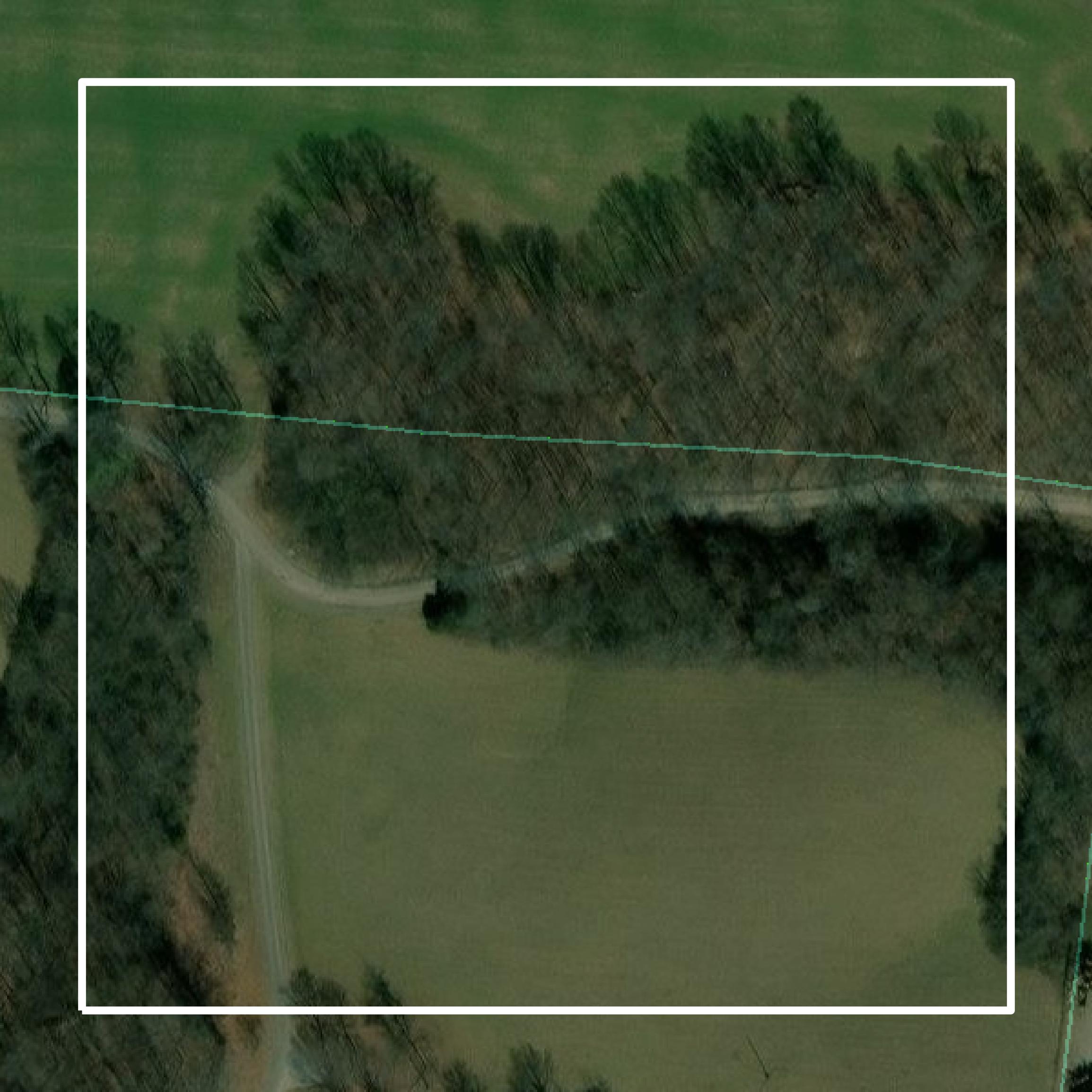 This image shows parcel and building data in Jackson County created using GIS data in Equator.