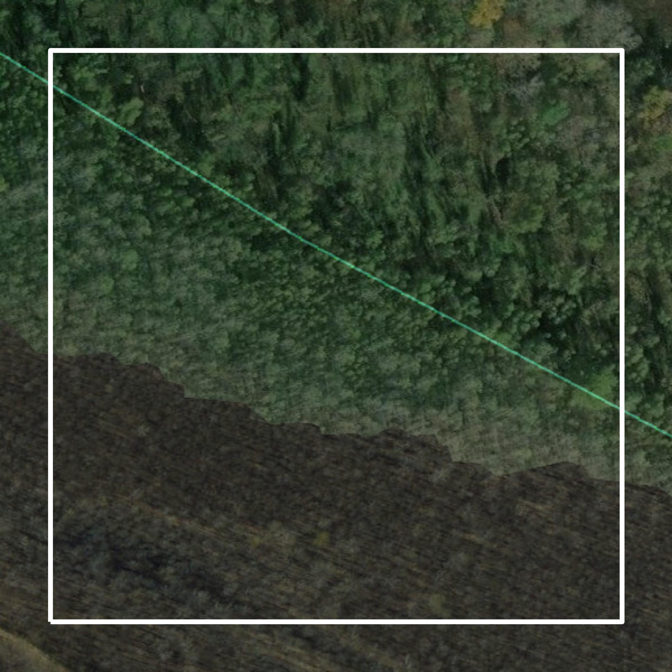 This image shows parcel and building data in Lake County created using GIS data in Equator.