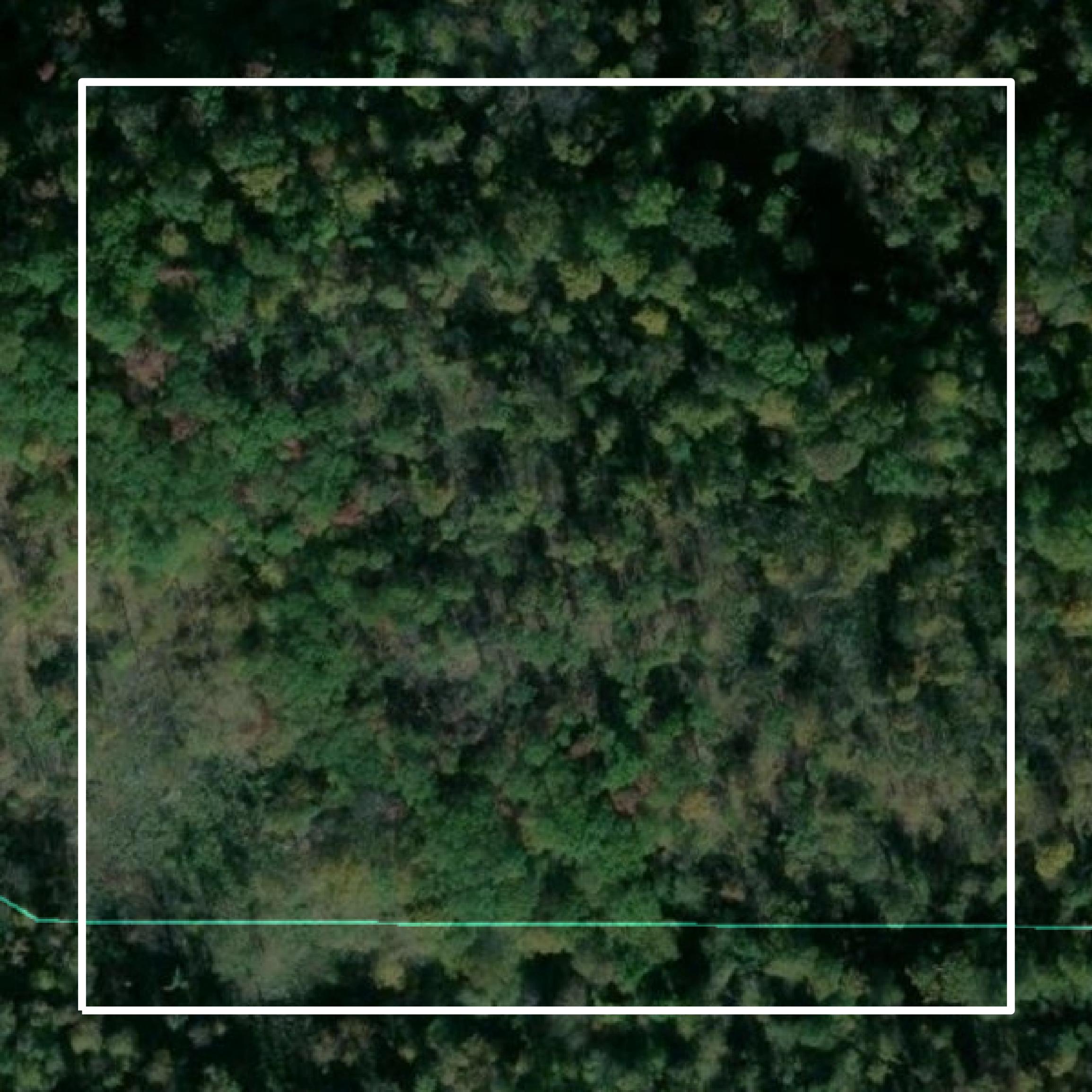 This image shows parcel and building data in Perry County created using GIS data in Equator.
