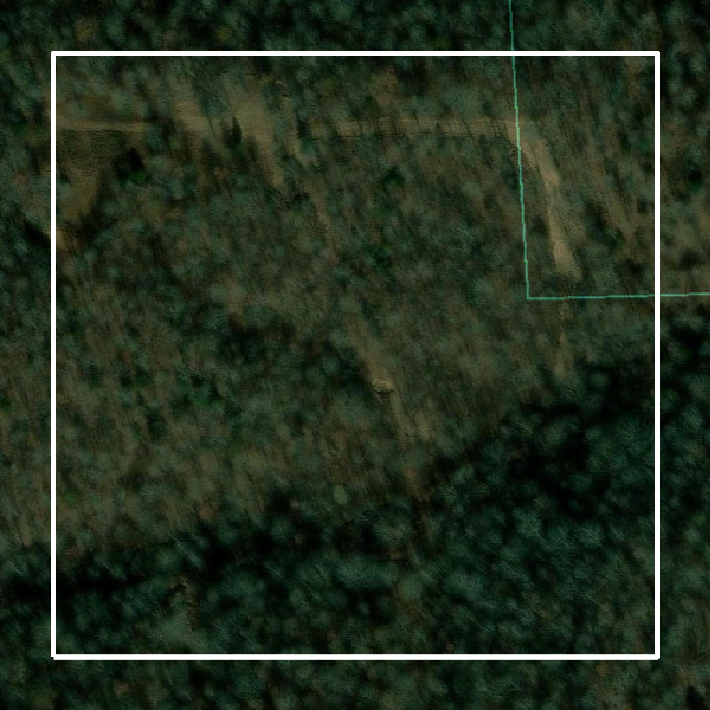 This image shows parcel and building data in Perry County created using GIS data in Equator.