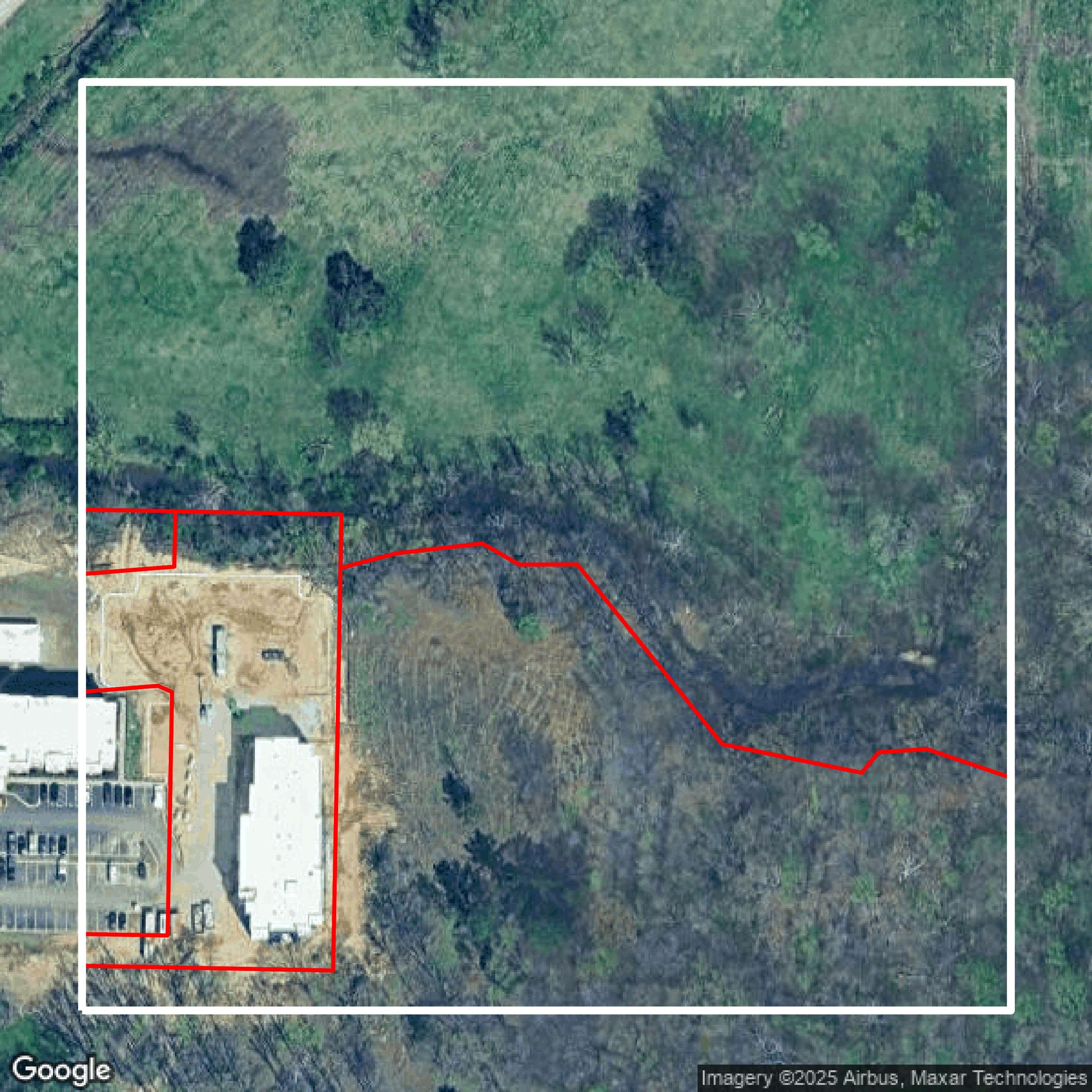 This image shows parcel data in Shelby County created using GIS data in Equator.