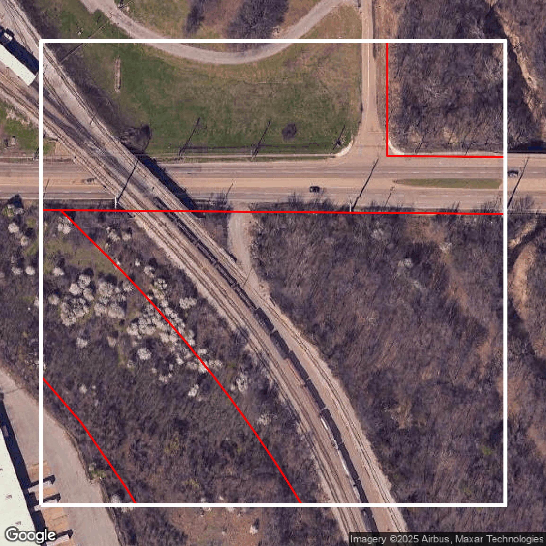 This image shows parcel data in Shelby County created using GIS data in Equator.