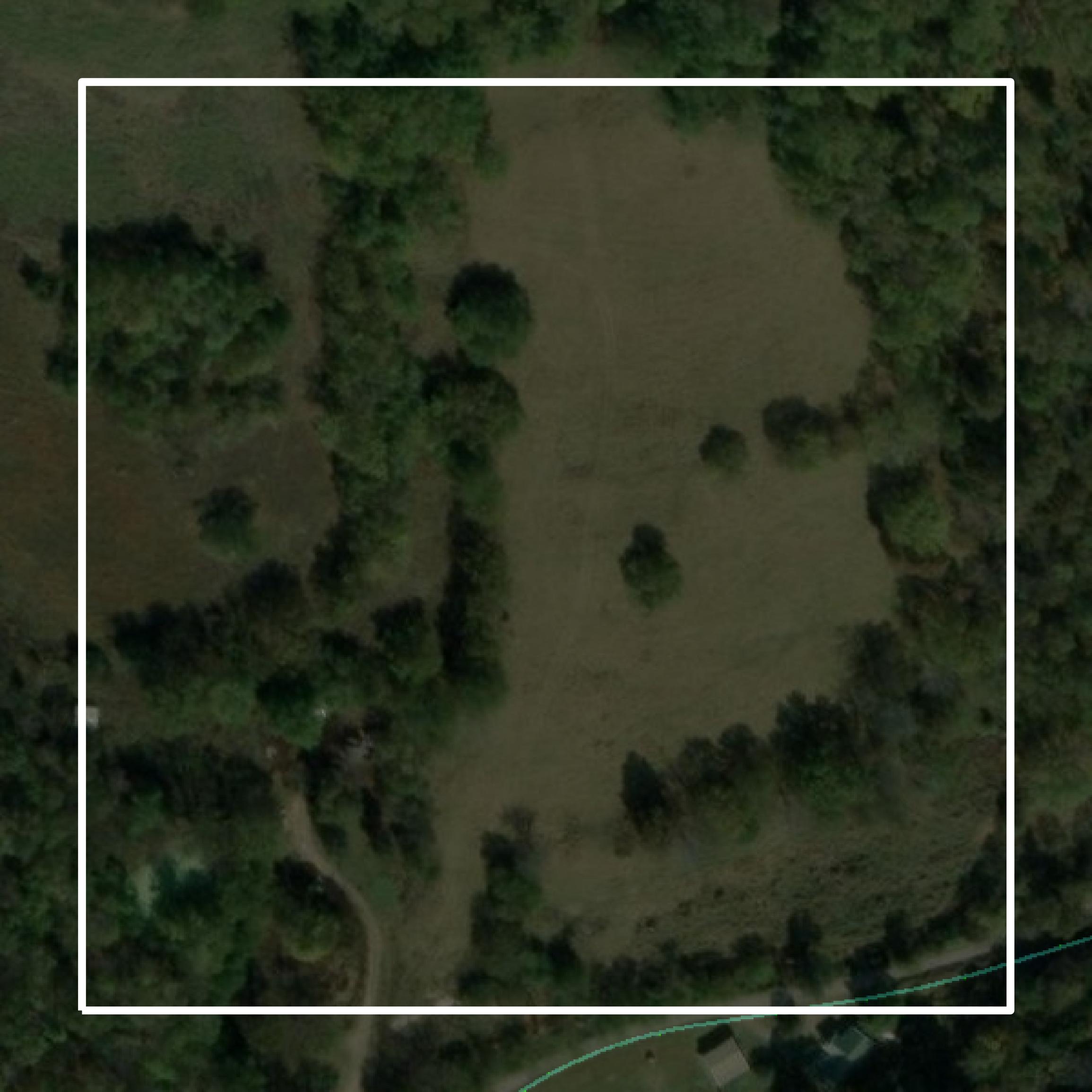 This image shows parcel and building data in Trousdale County created using GIS data in Equator.