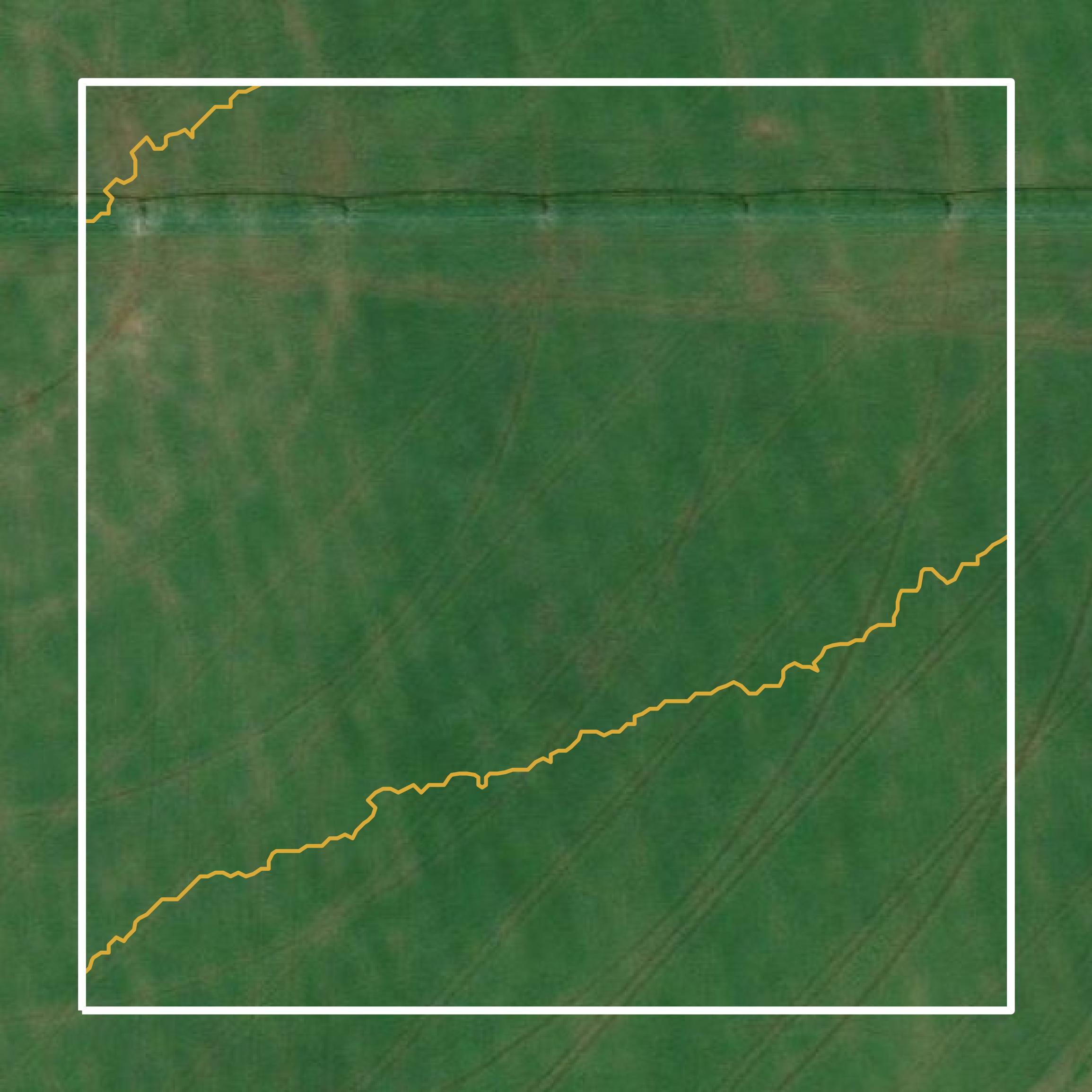 This image shows a contour map in Bailey County created using GIS data in Equator.