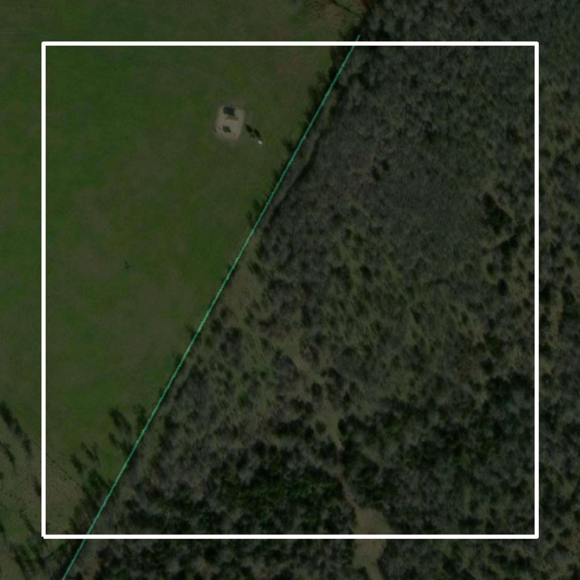 This image shows parcel and building data in Bastrop County created using GIS data in Equator.