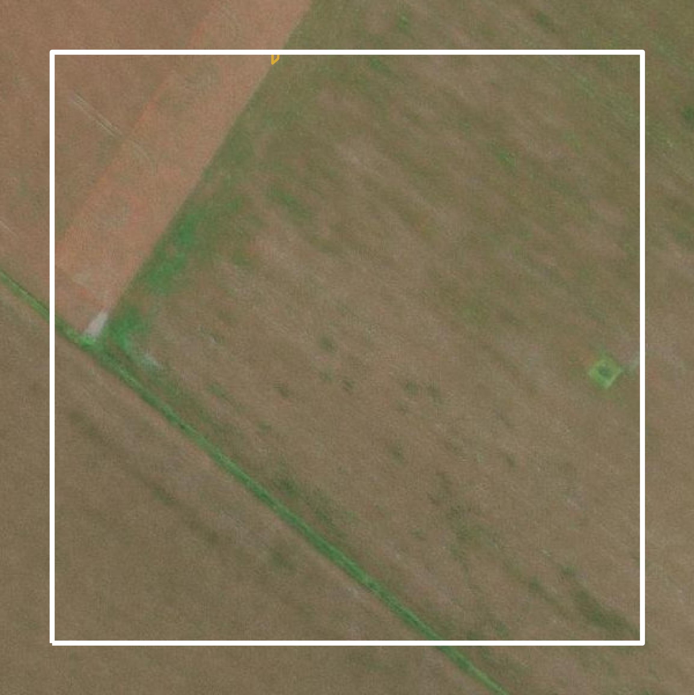 This image shows a contour map in Bee County created using GIS data in Equator.