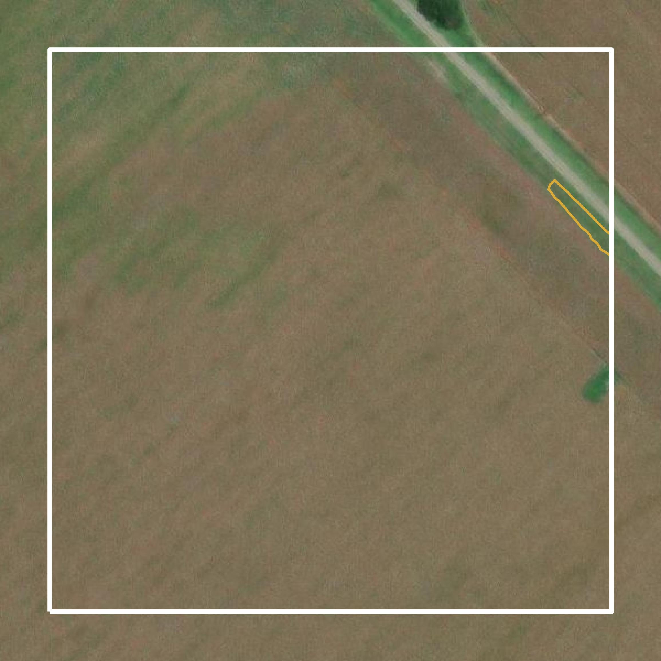 This image shows a contour map in Bee County created using GIS data in Equator.