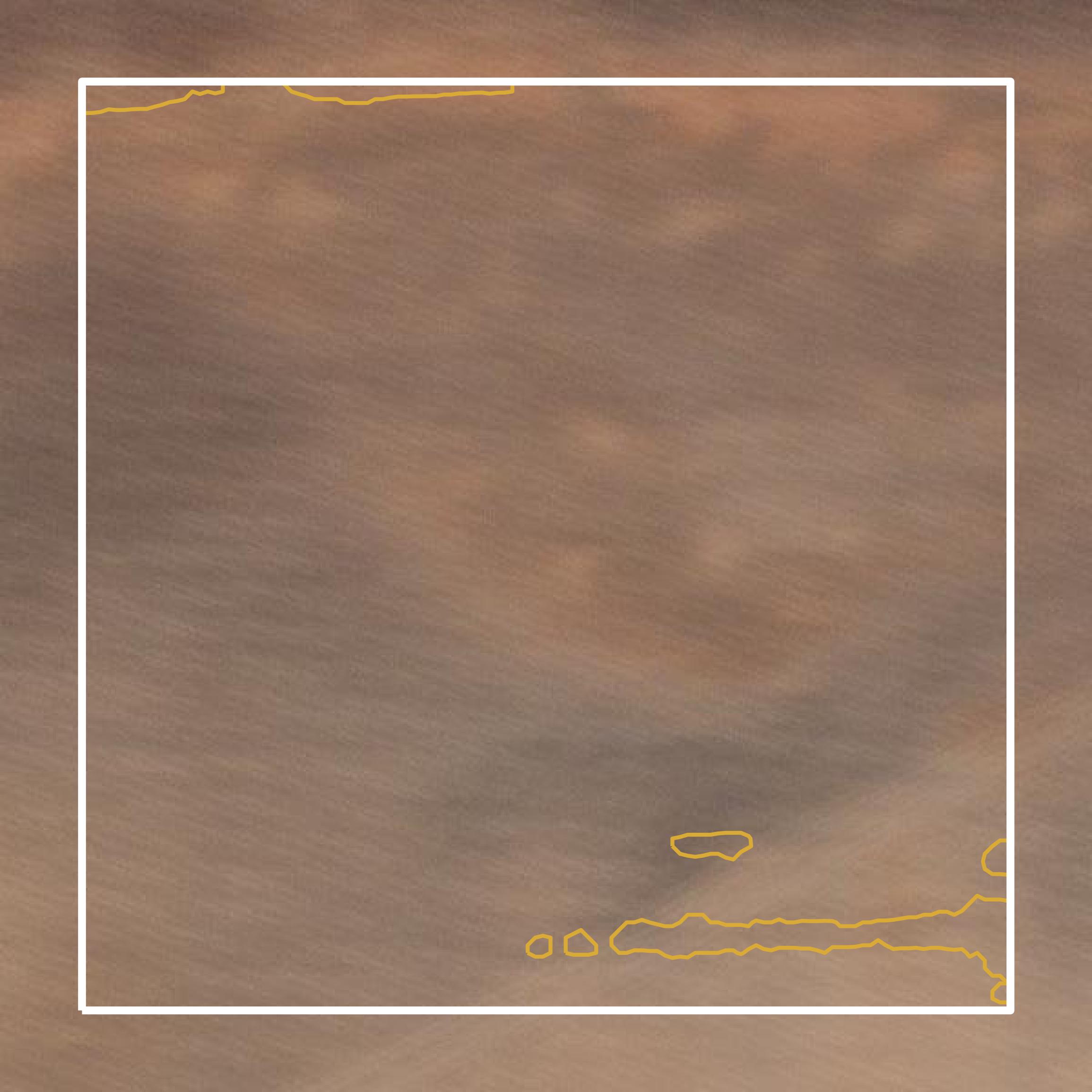 This image shows a contour map in Bowie County created using GIS data in Equator.