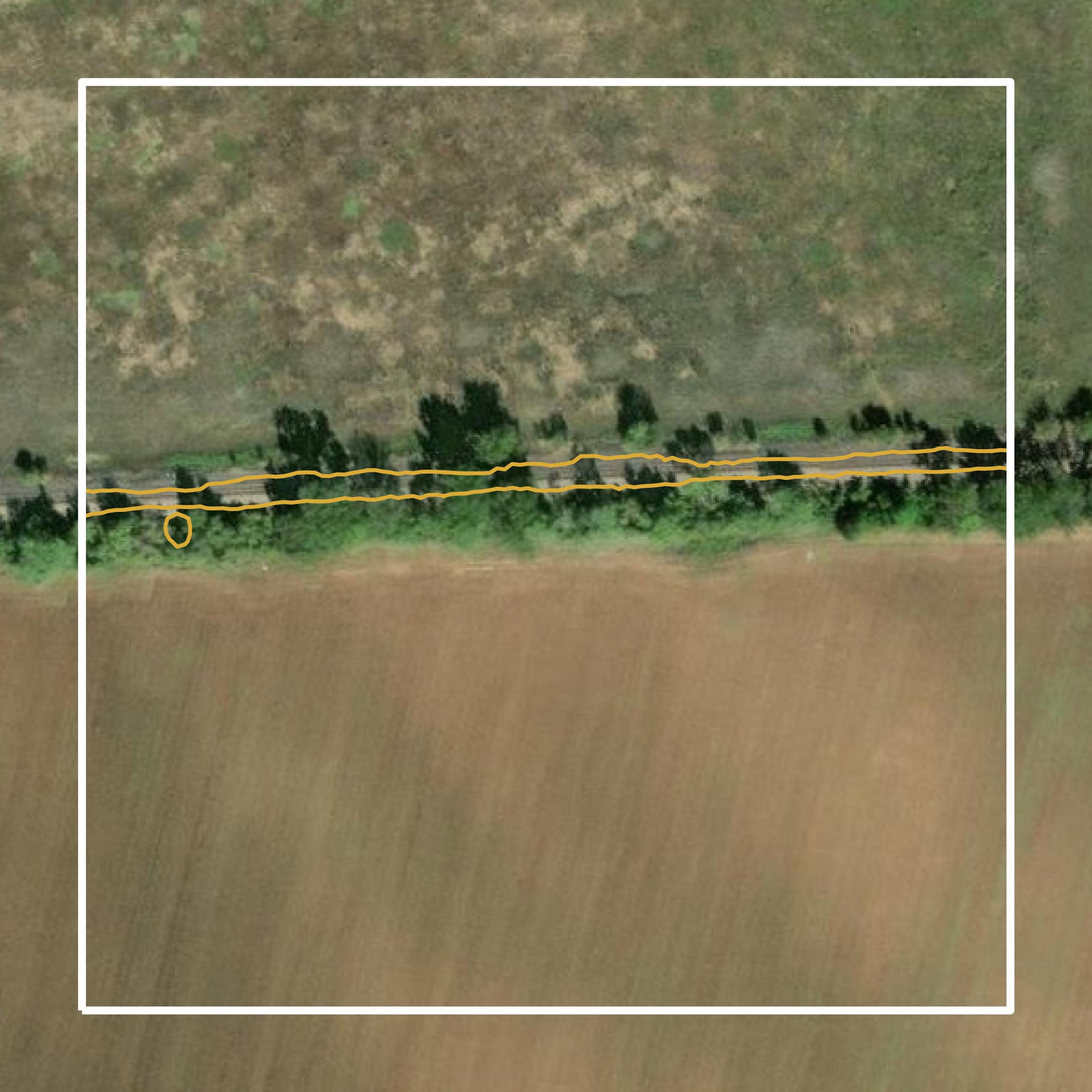 This image shows a contour map in Brazos County created using GIS data in Equator.