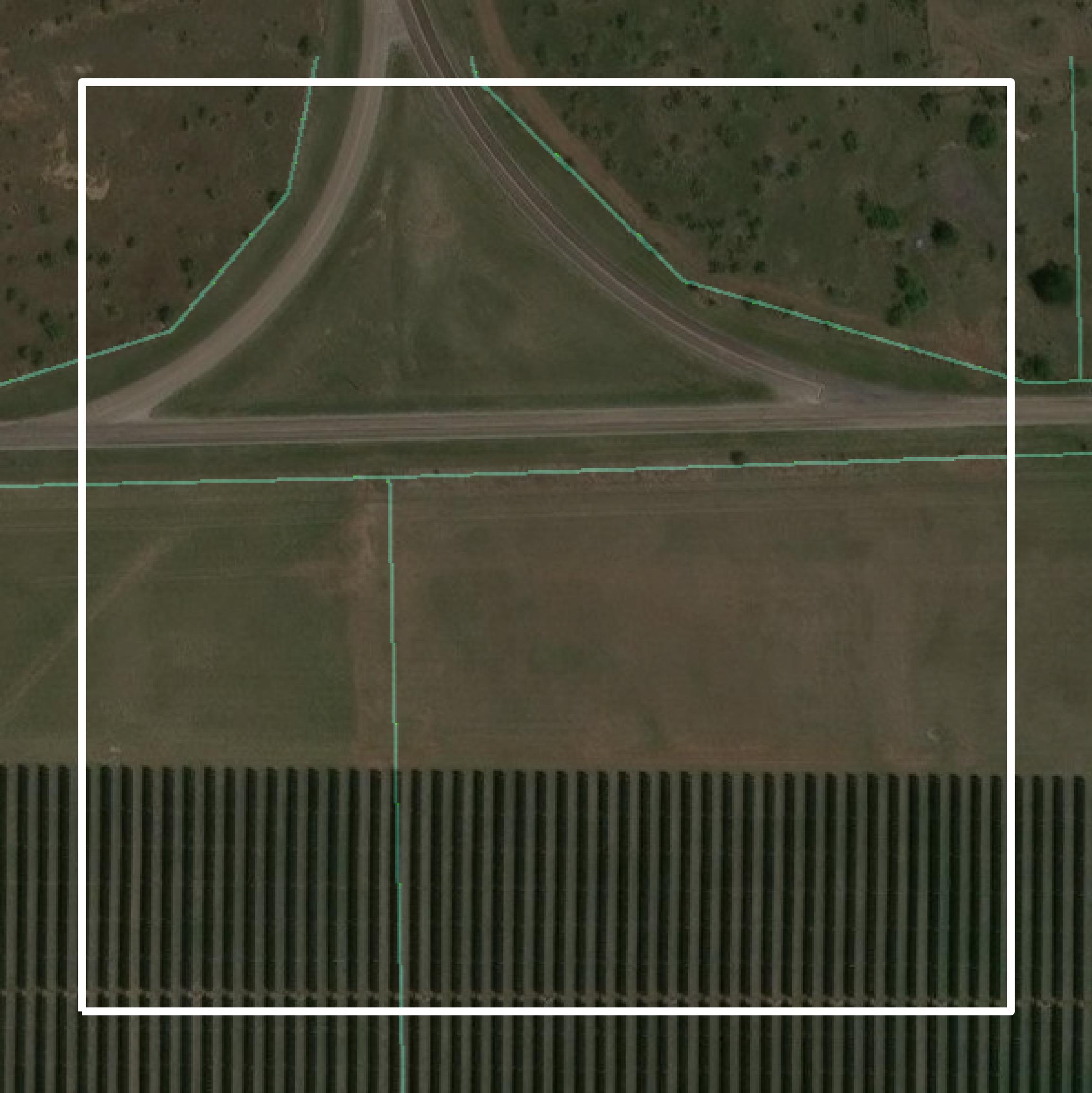 This image shows parcel and building data in Brown County created using GIS data in Equator.