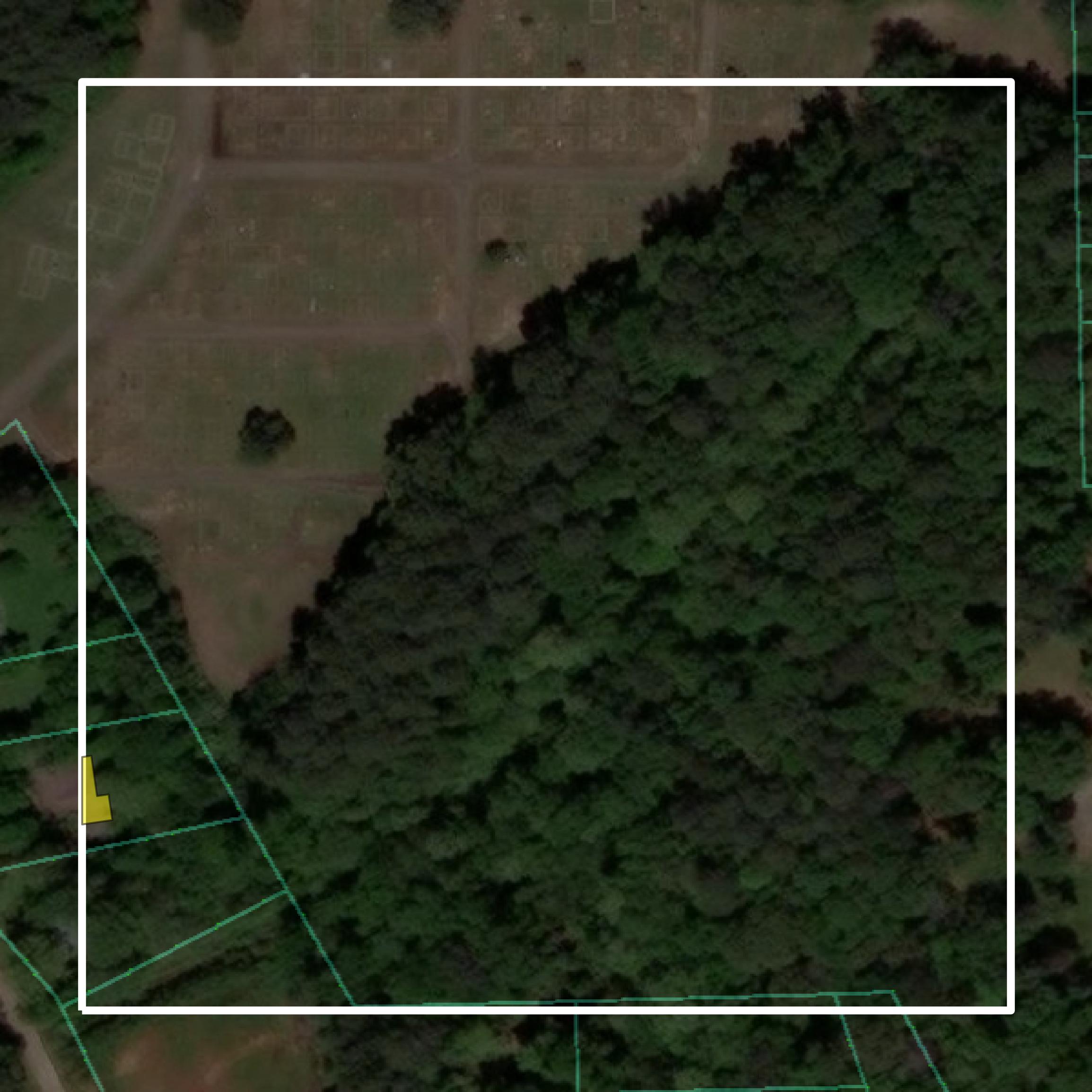 This image shows parcel and building data in Cherokee County created using GIS data in Equator.