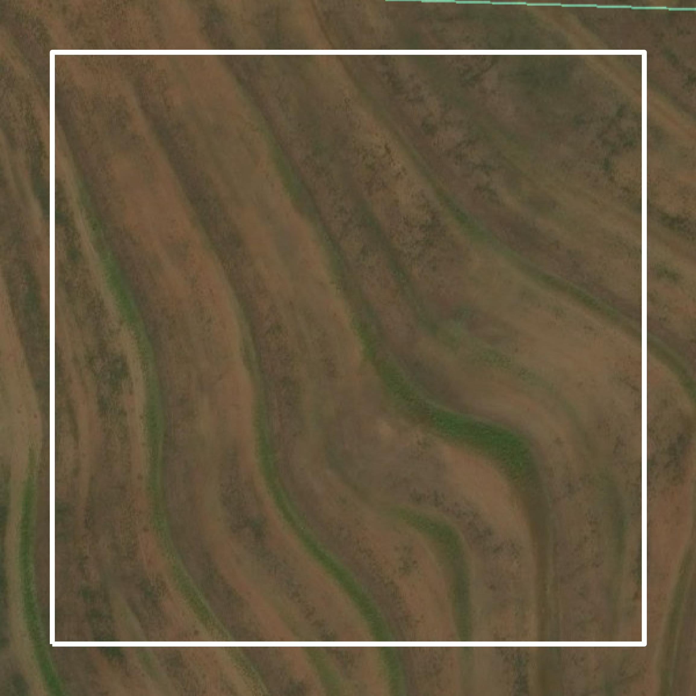 This image shows parcel and building data in Childress County created using GIS data in Equator.
