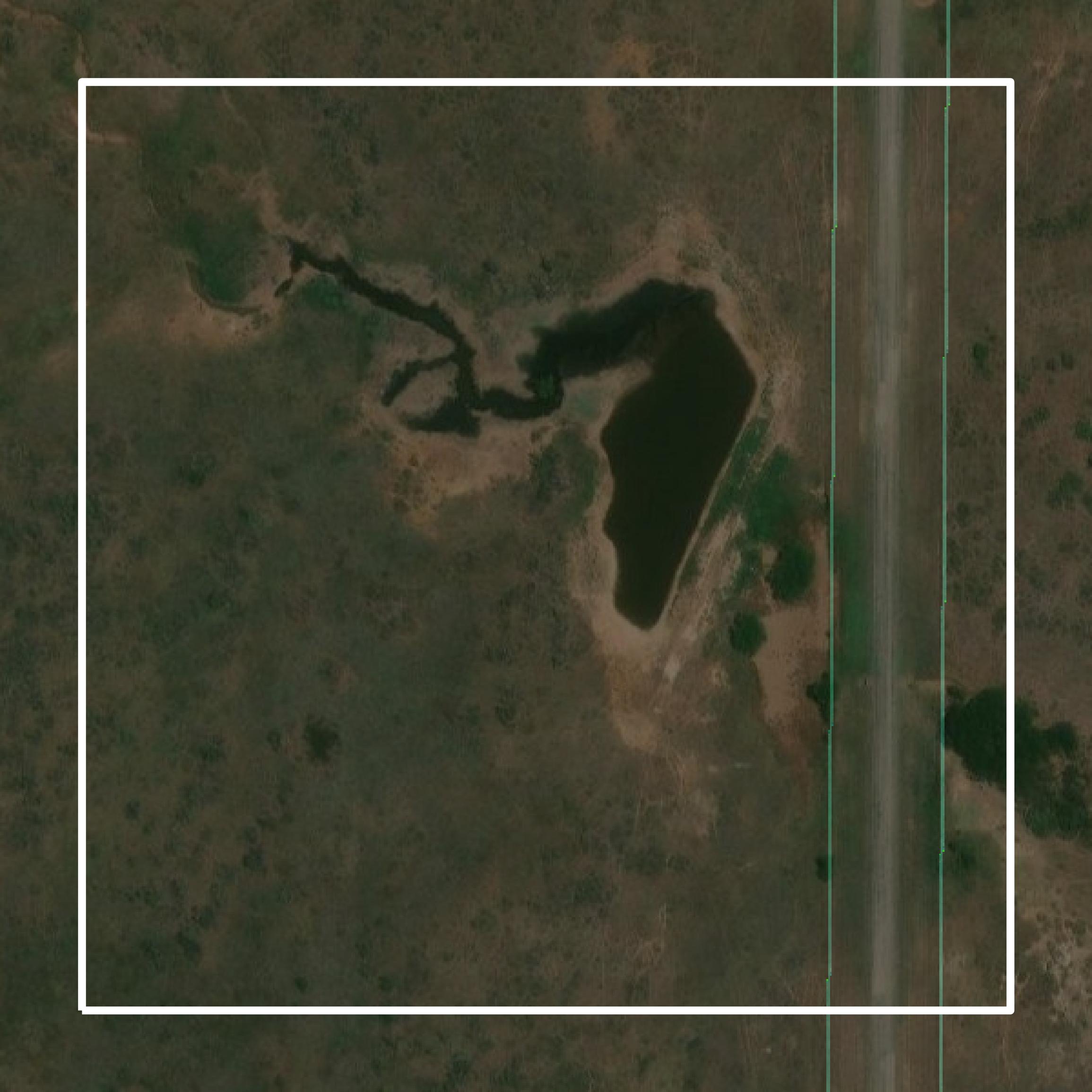 This image shows parcel and building data in Clay County created using GIS data in Equator.