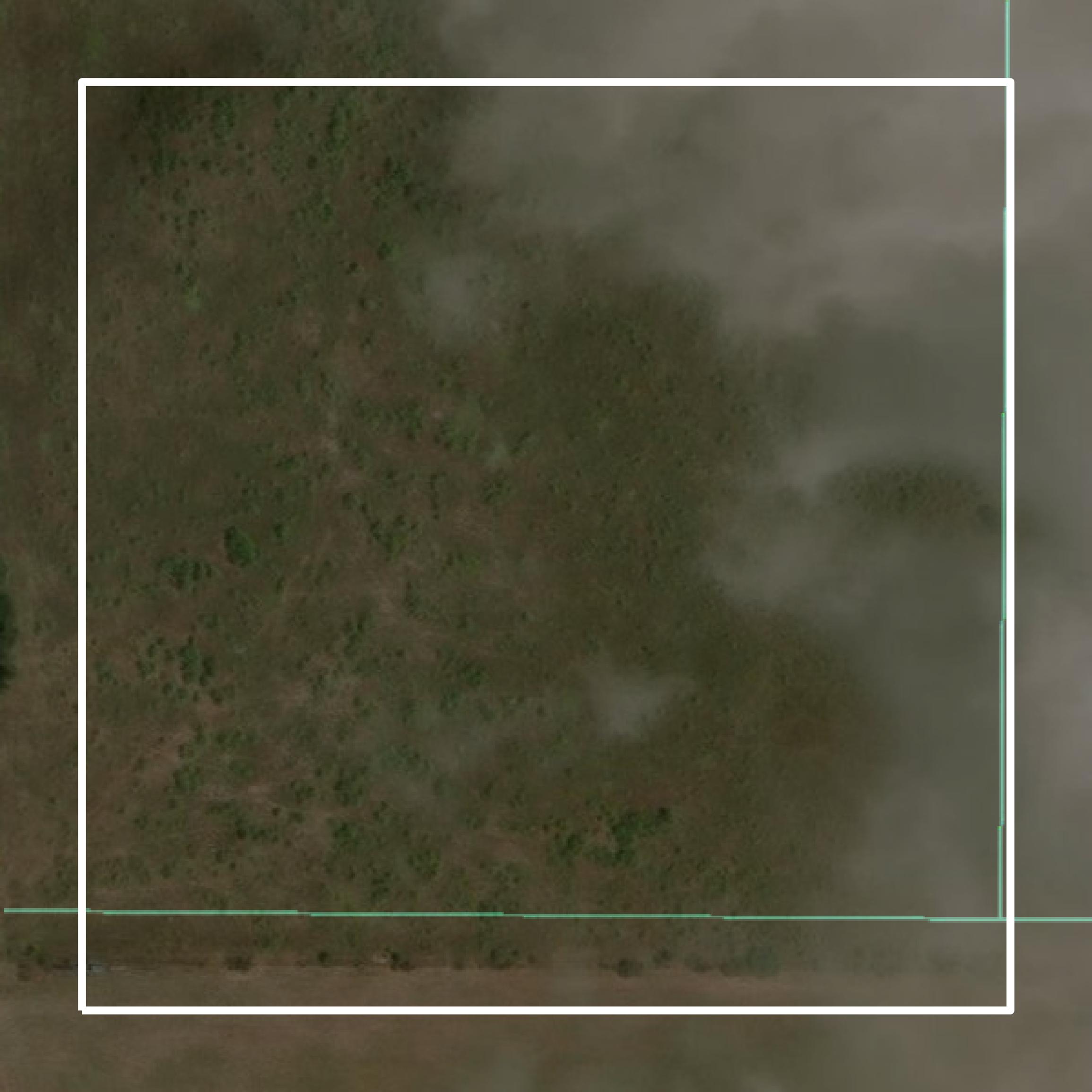 This image shows parcel and building data in Coleman County created using GIS data in Equator.