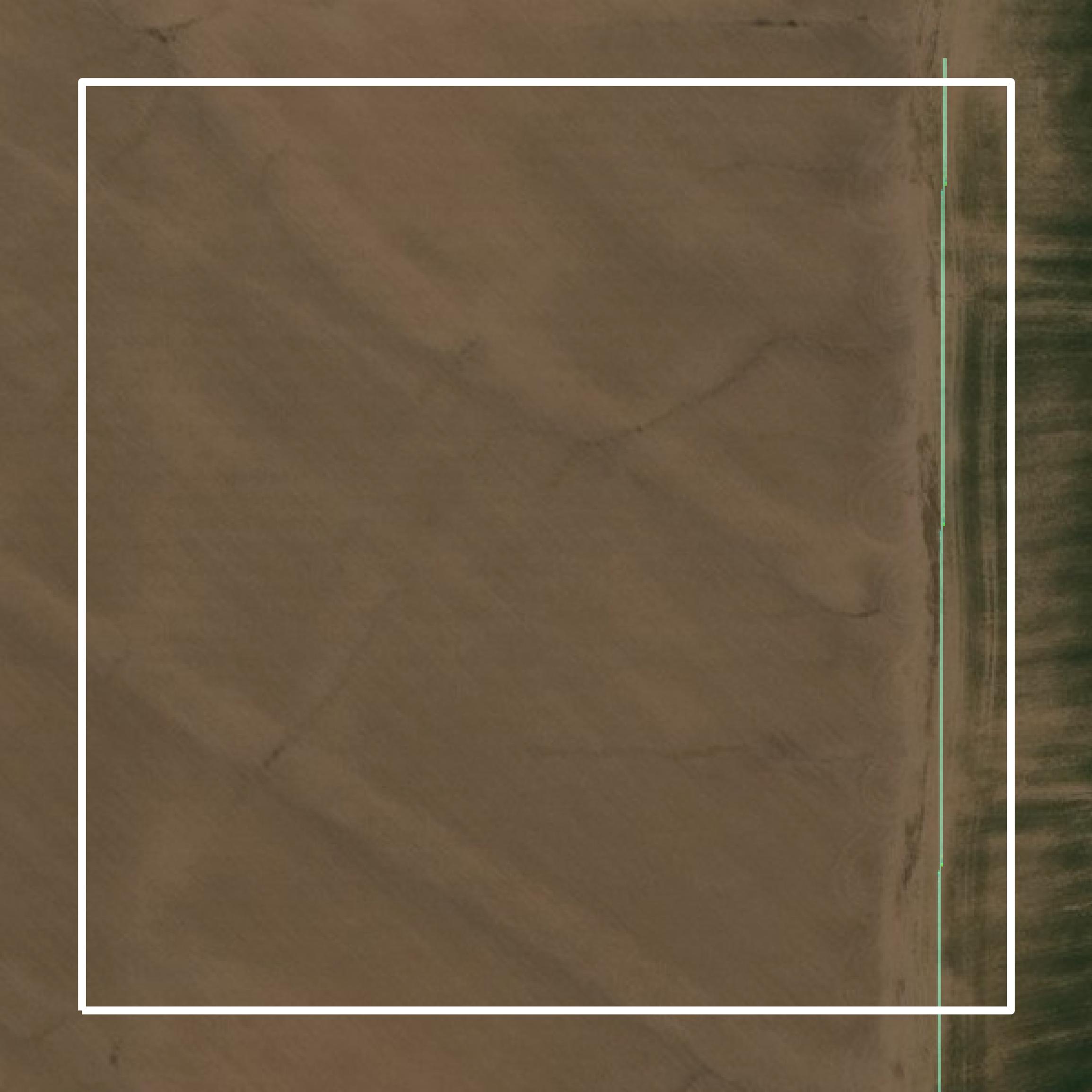 This image shows parcel and building data in Collingsworth County created using GIS data in Equator.