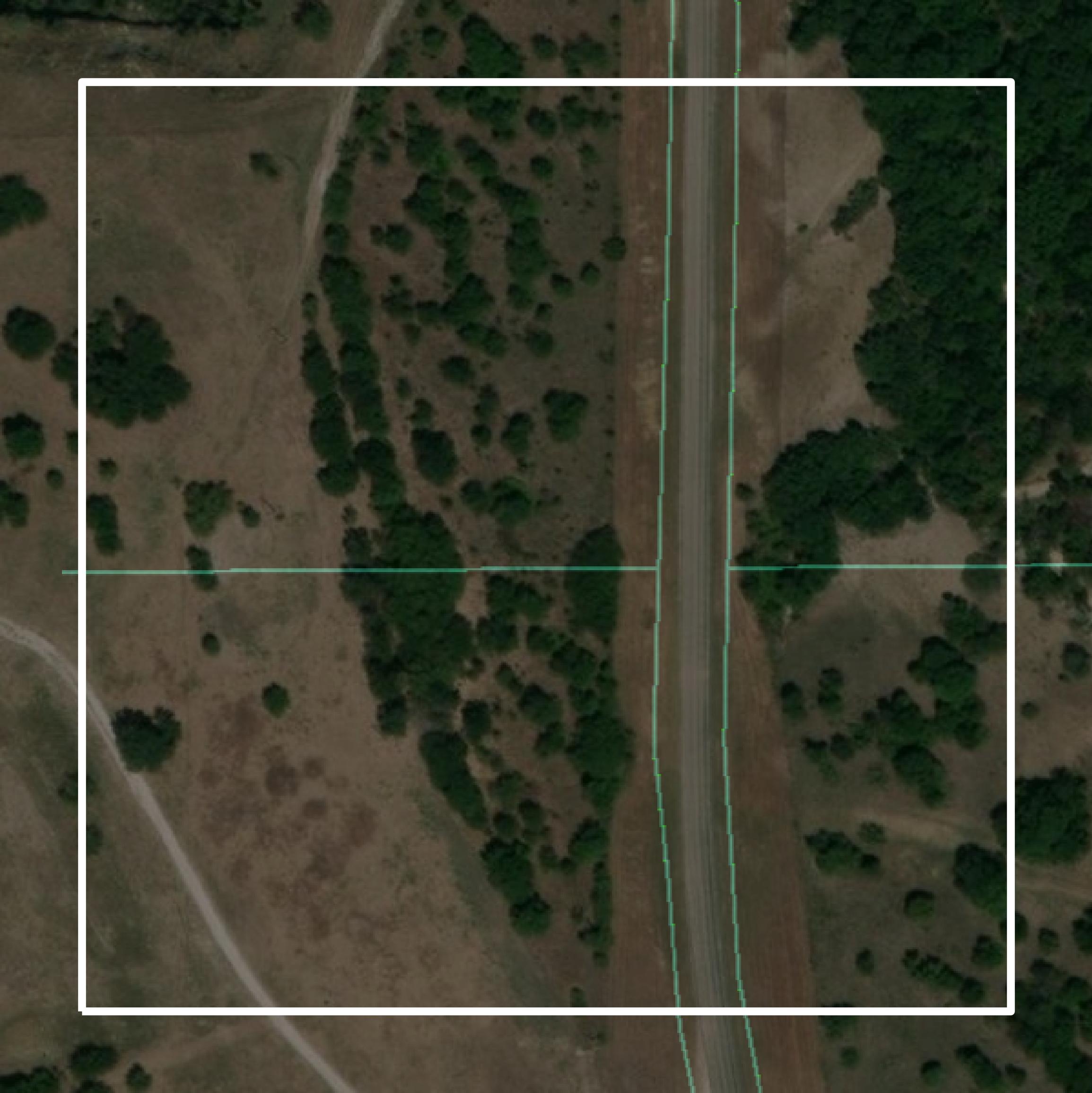 This image shows parcel and building data in Cooke County created using GIS data in Equator.
