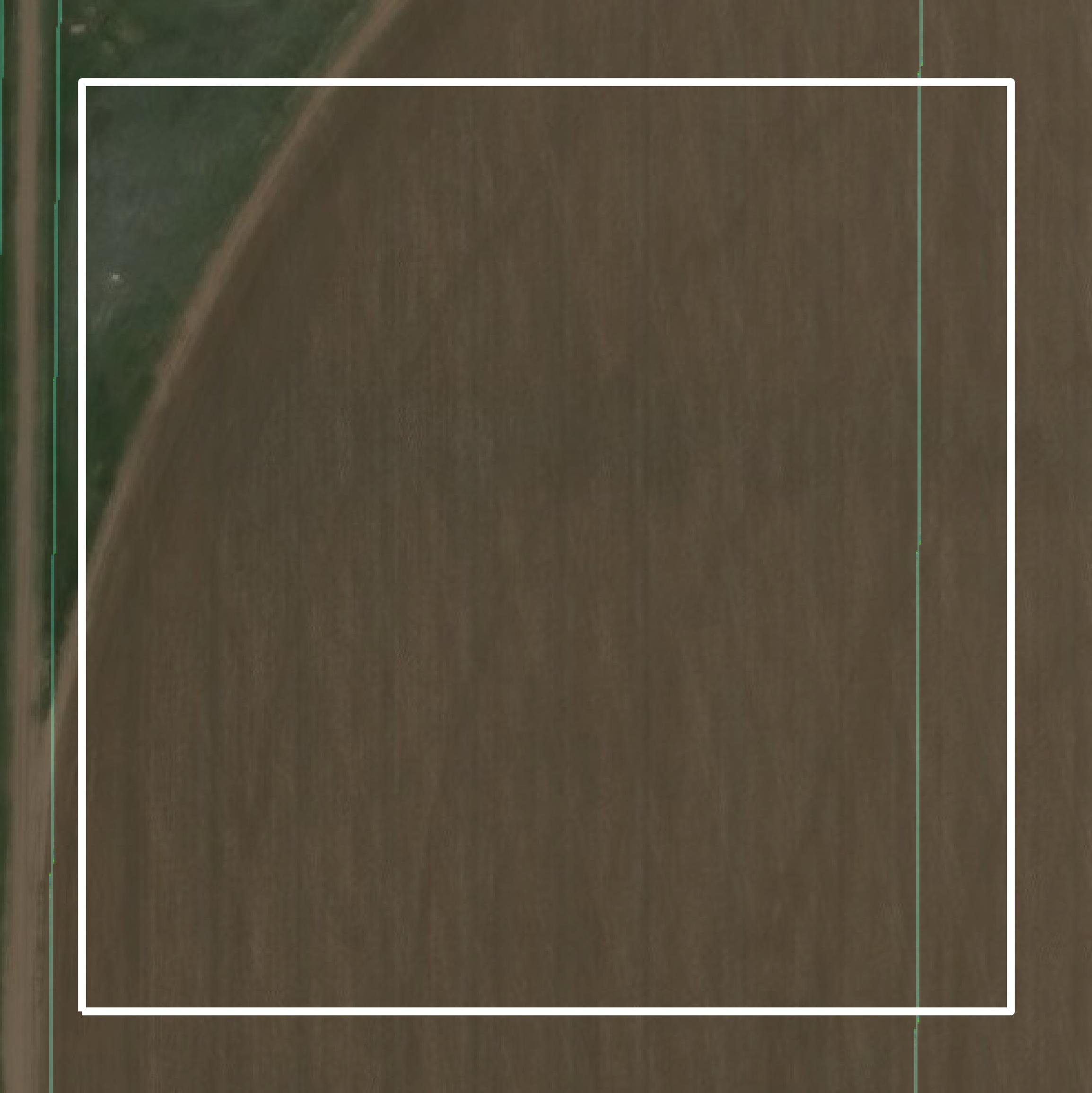 This image shows parcel and building data in Dallam County created using GIS data in Equator.