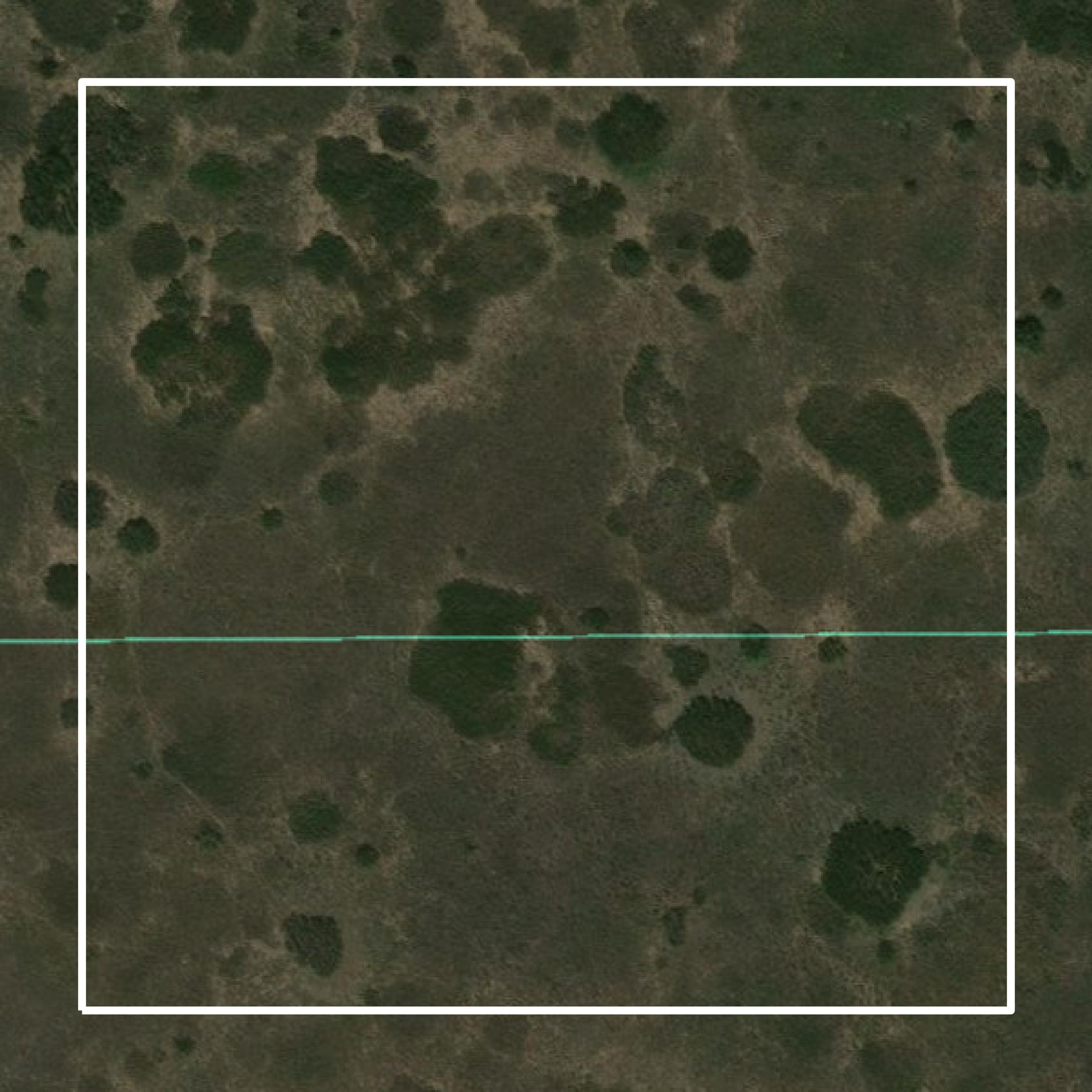 This image shows parcel and building data in Dickens County created using GIS data in Equator.