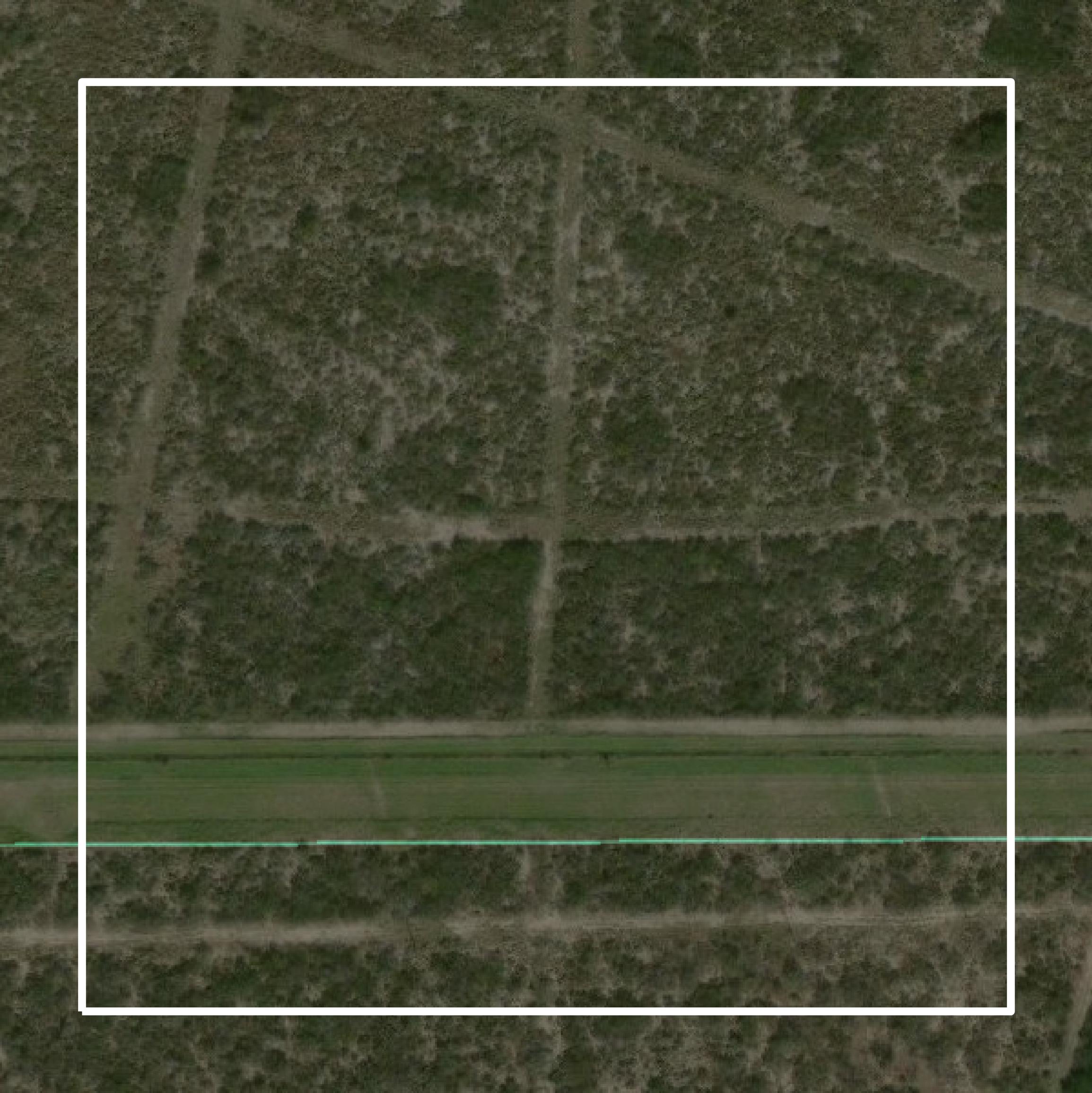 This image shows parcel and building data in Duval County created using GIS data in Equator.