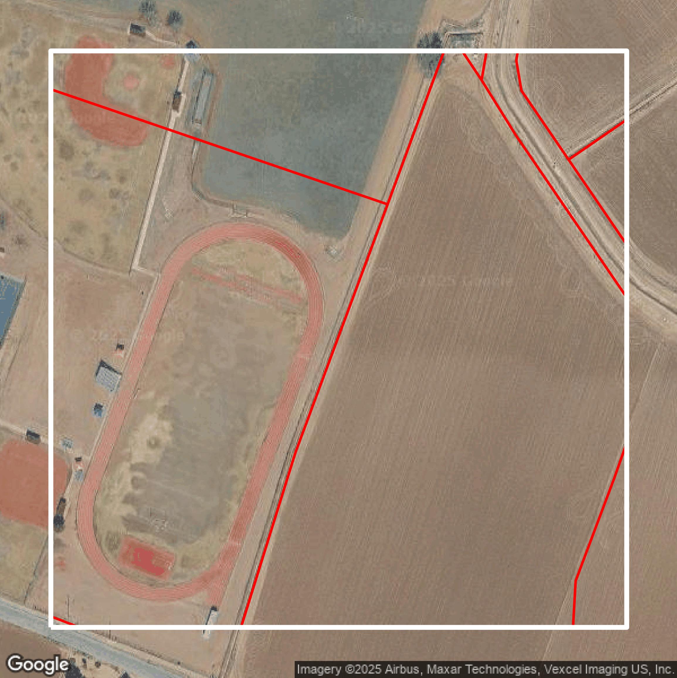 This image shows parcel data in El Paso County created using GIS data in Equator.
