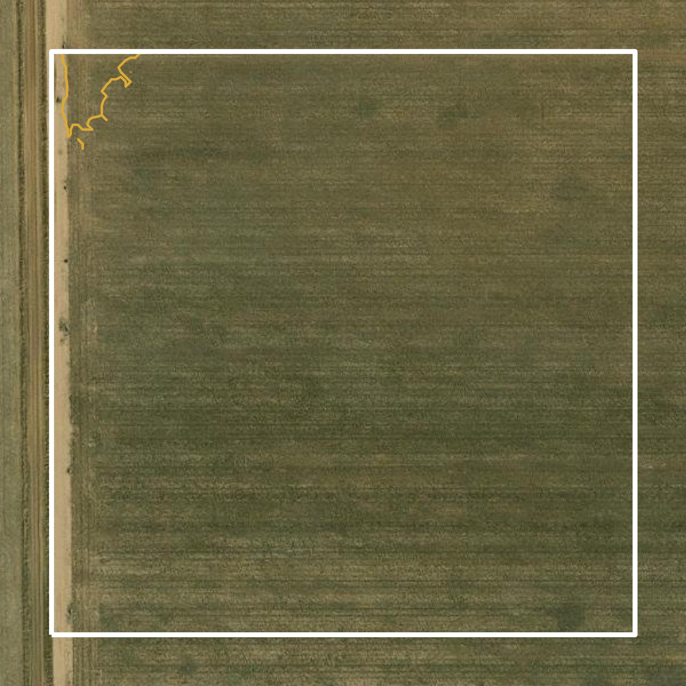 This image shows a contour map in Floyd County created using GIS data in Equator.