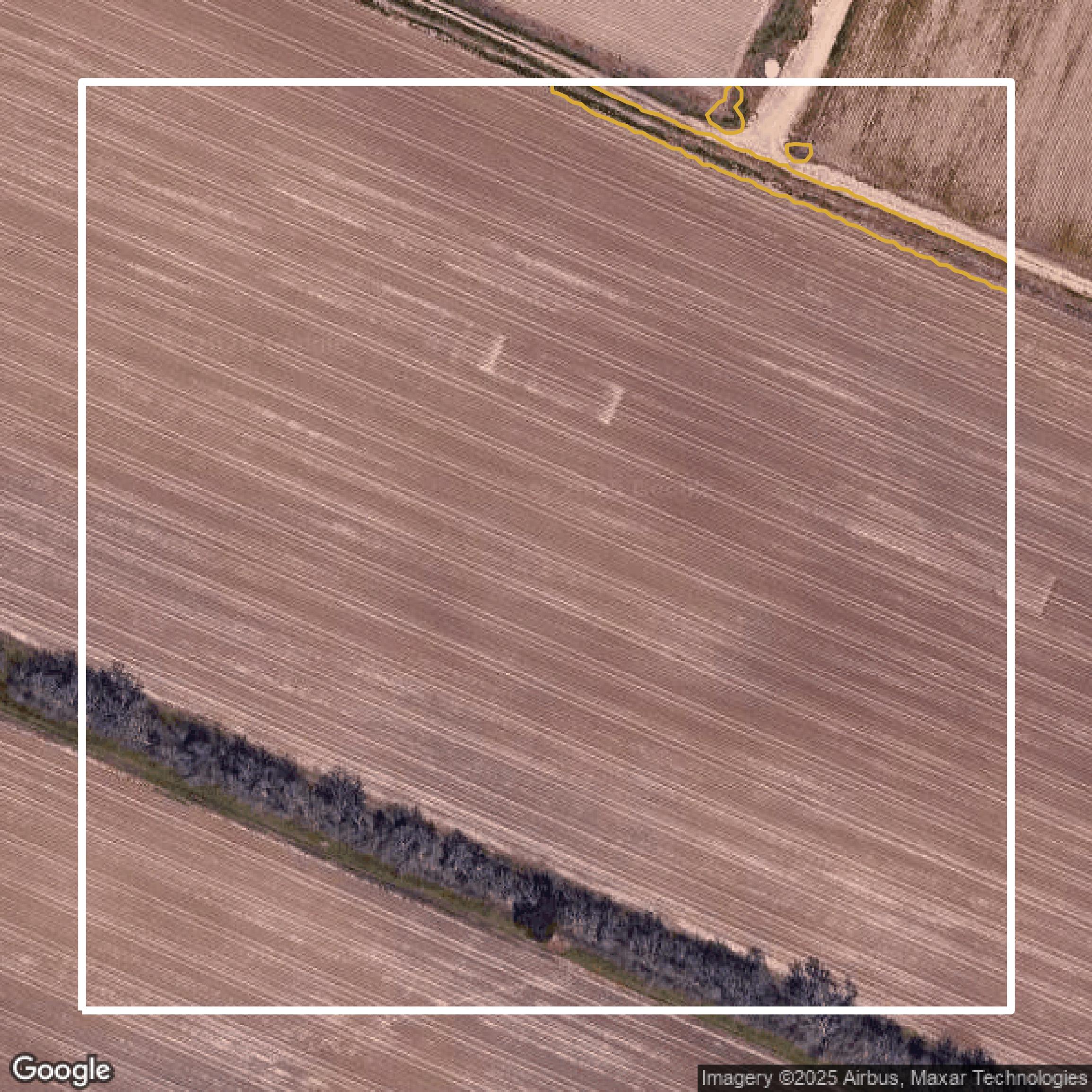 This image shows a contour map in Fort Bend County created using GIS data in Equator.