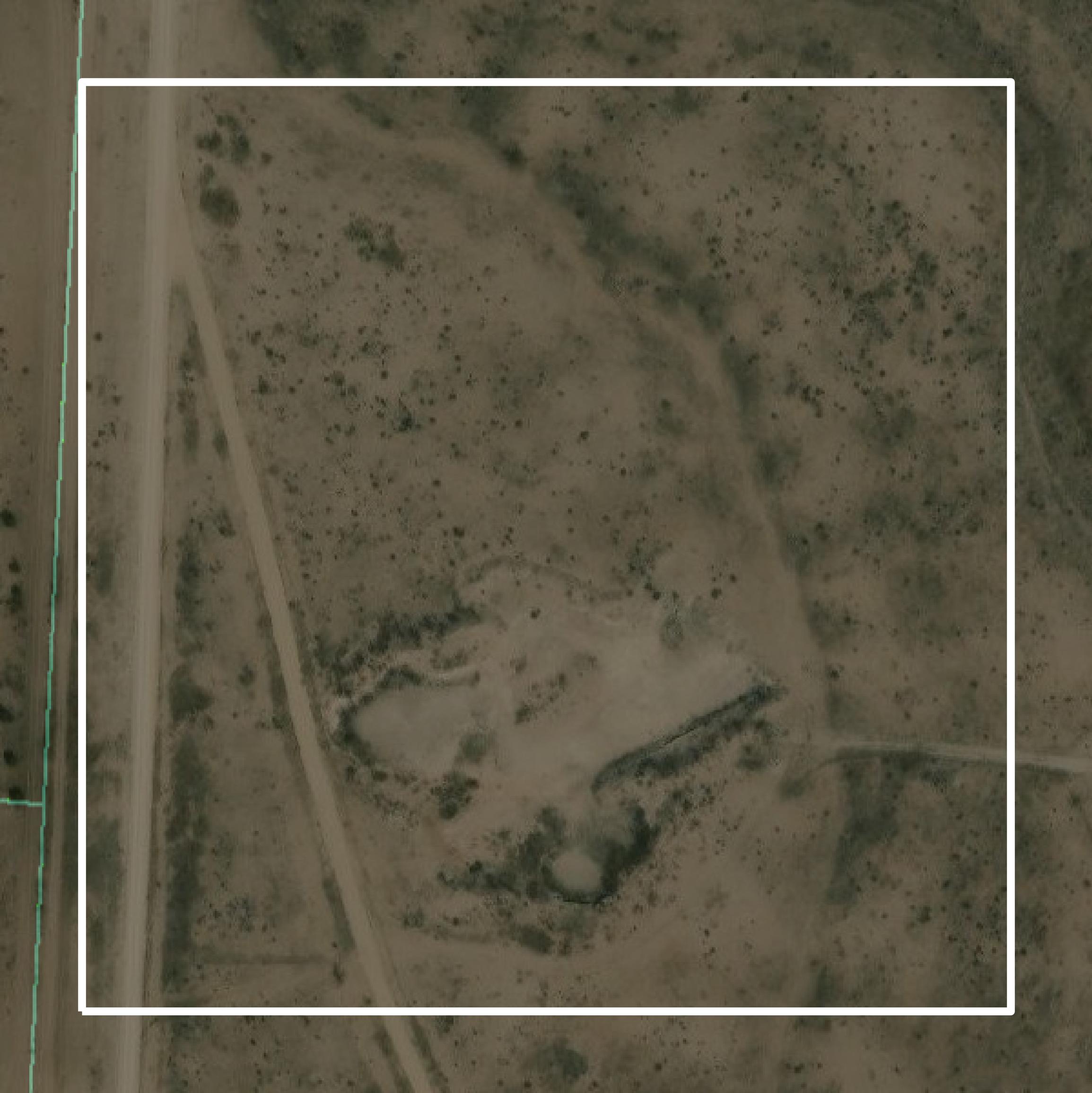 This image shows parcel and building data in Glasscock County created using GIS data in Equator.