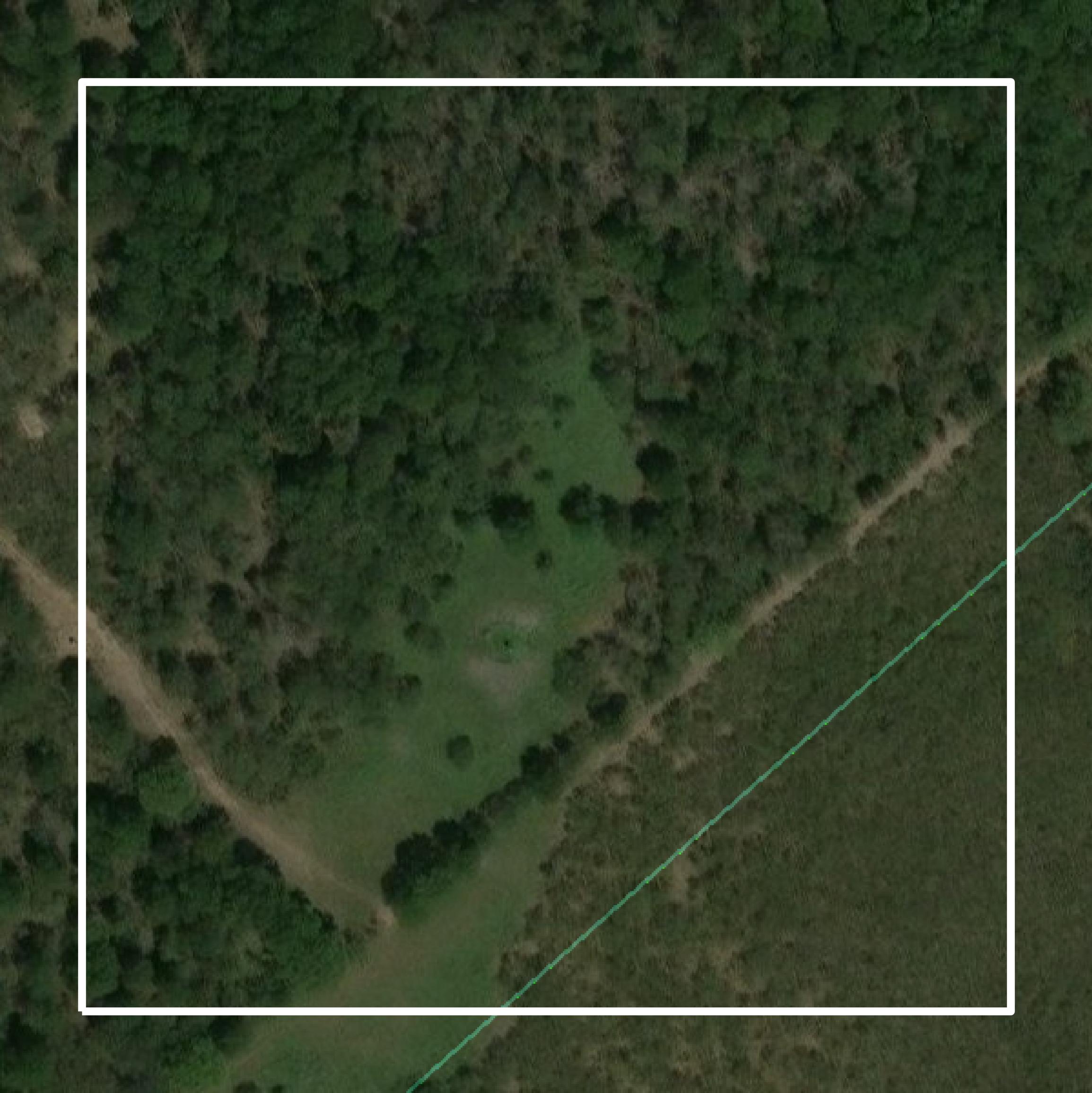 This image shows parcel and building data in Gonzales County created using GIS data in Equator.