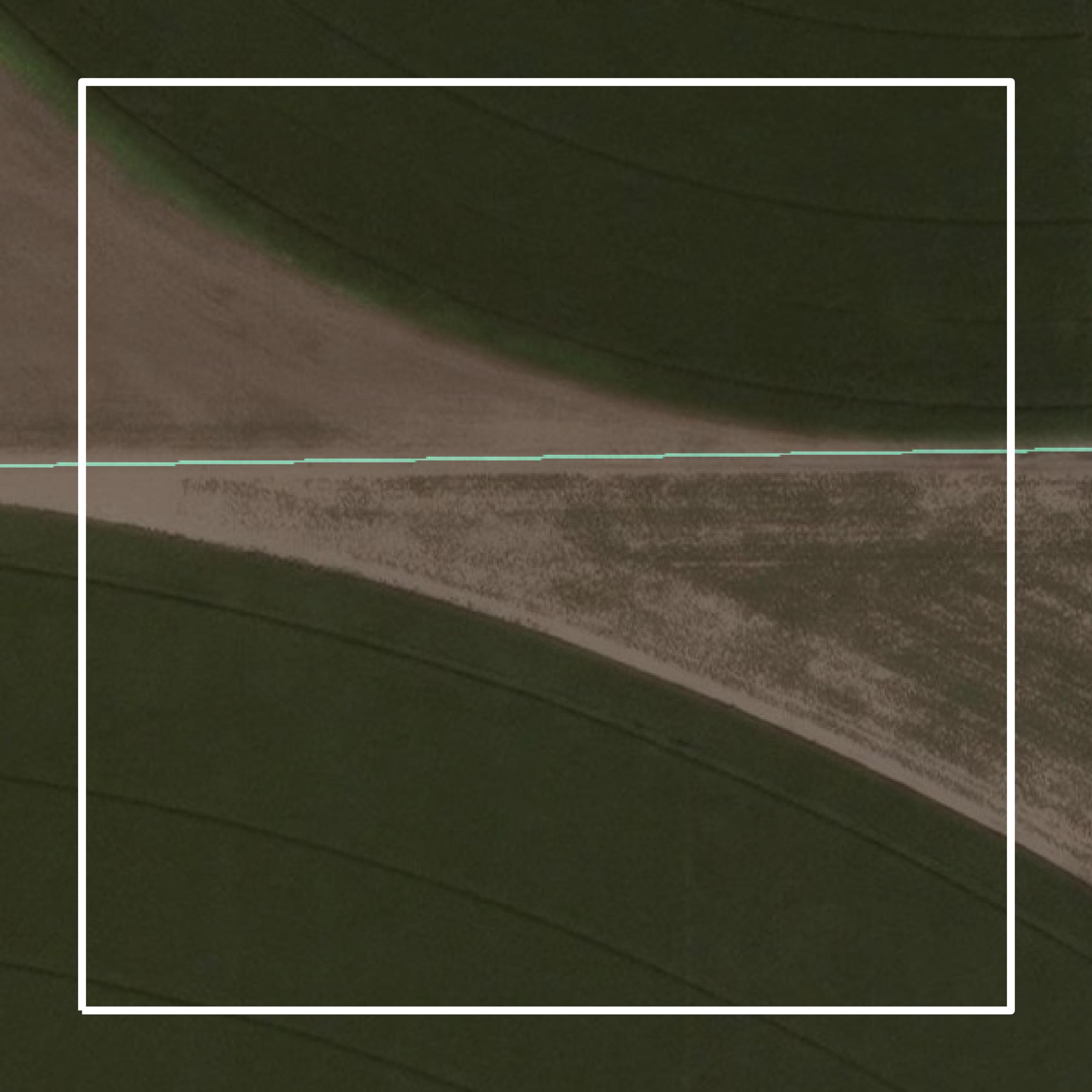 This image shows parcel and building data in Hansford County created using GIS data in Equator.
