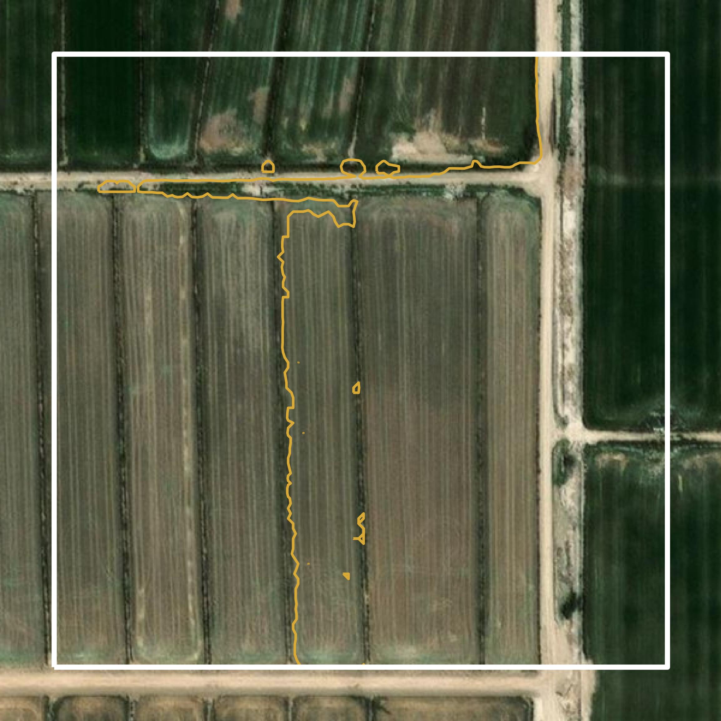 This image shows a contour map in Hudspeth County created using GIS data in Equator.