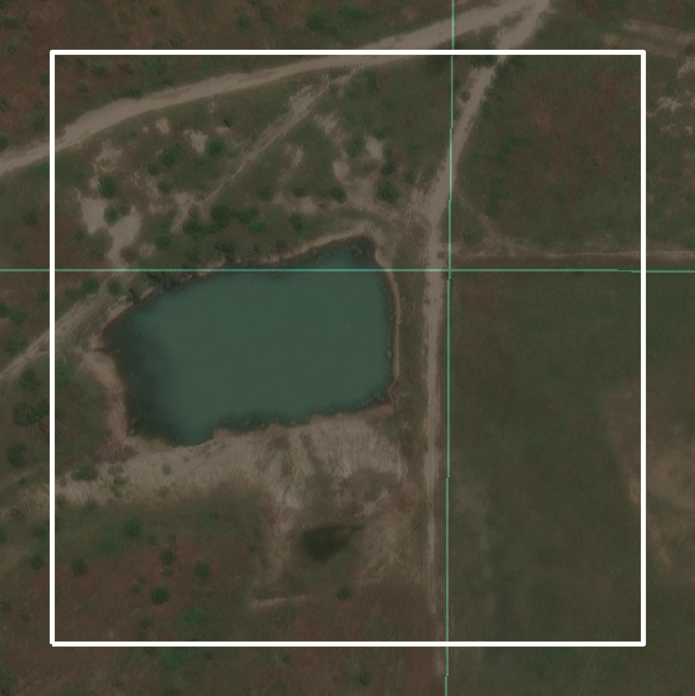 This image shows parcel and building data in Jack County created using GIS data in Equator.