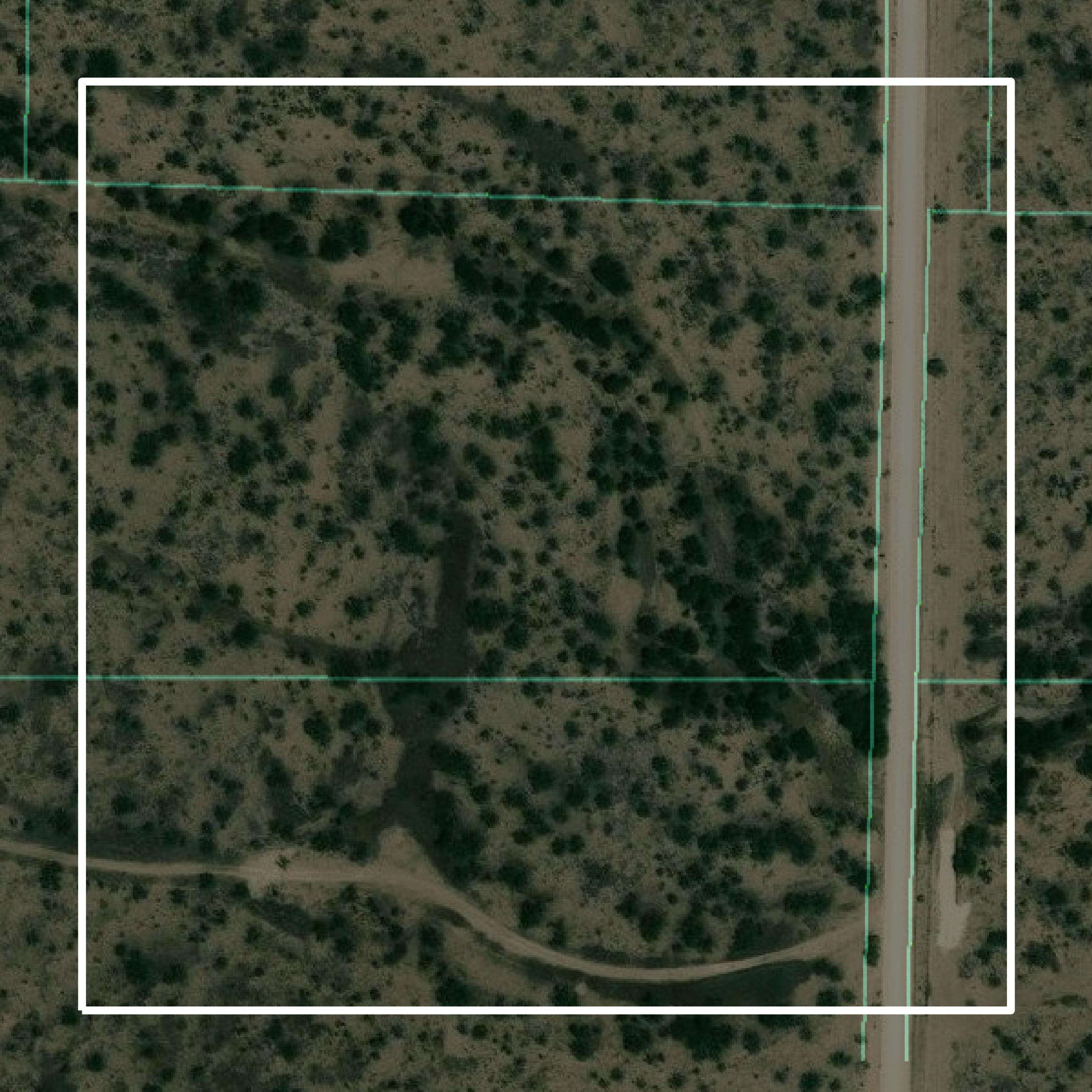 This image shows parcel and building data in Jackson County created using GIS data in Equator.