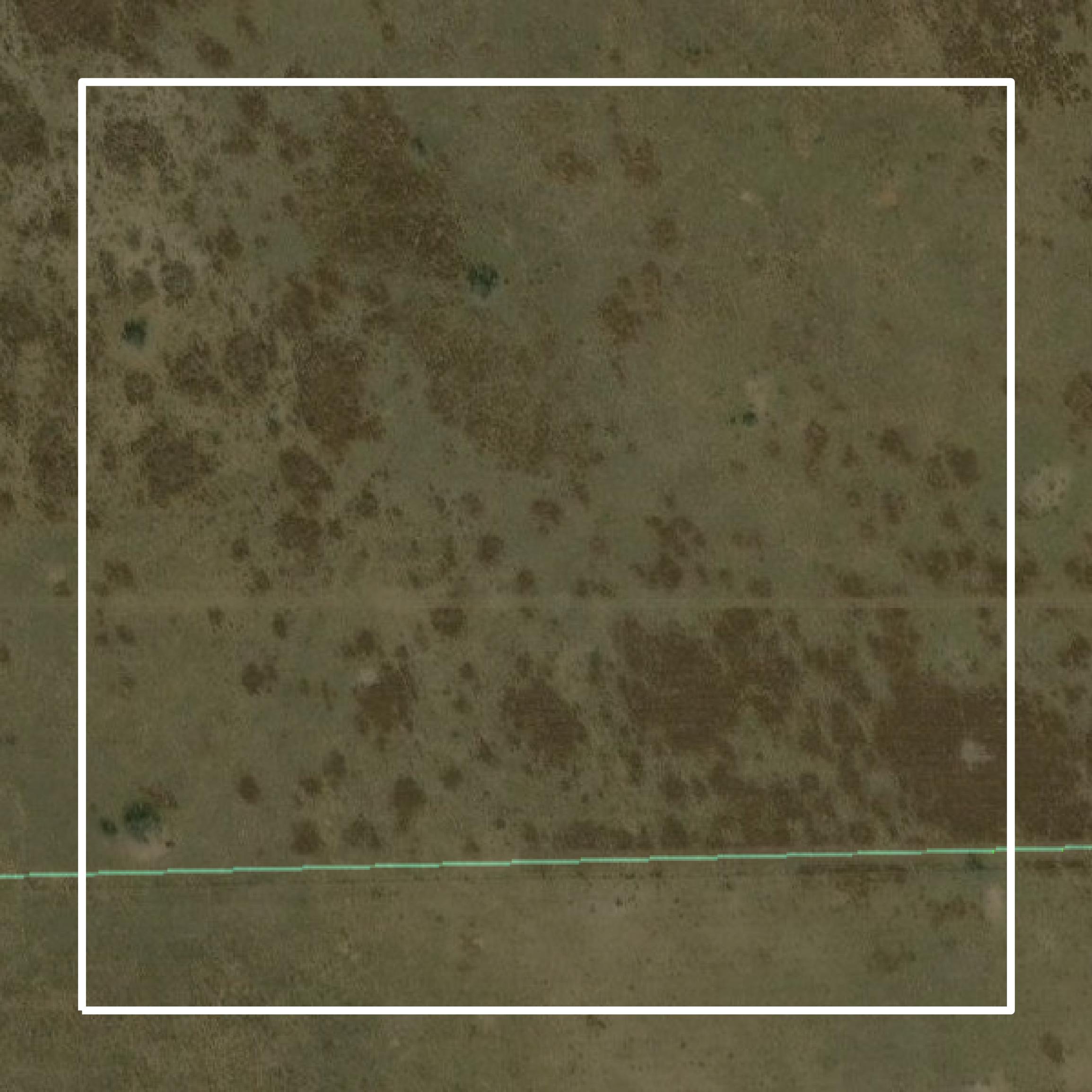 This image shows parcel and building data in Jim Hogg County created using GIS data in Equator.