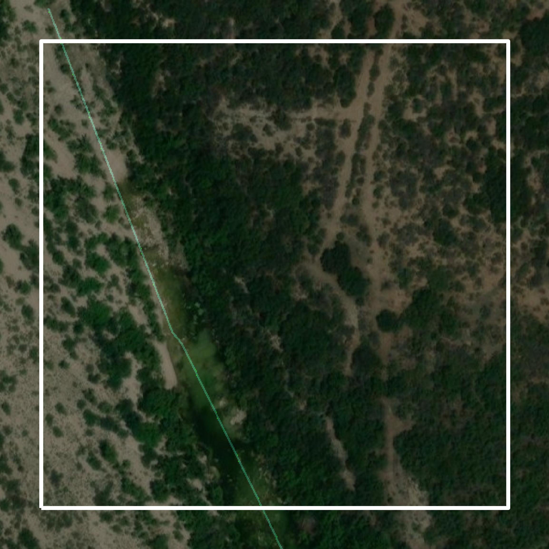 This image shows parcel and building data in Kinney County created using GIS data in Equator.