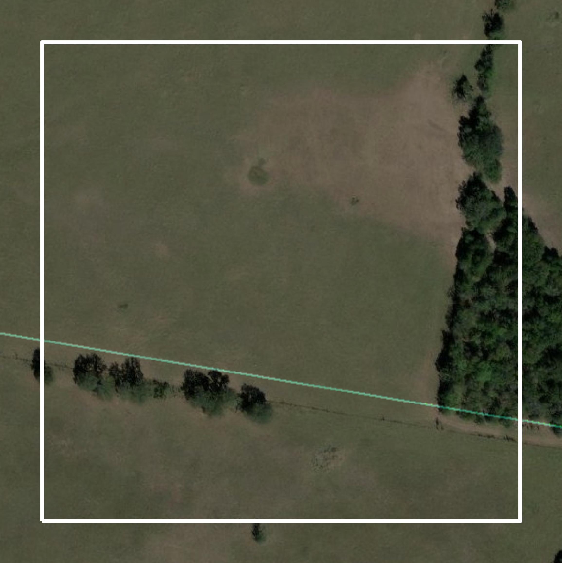 This image shows parcel and building data in Madison County created using GIS data in Equator.