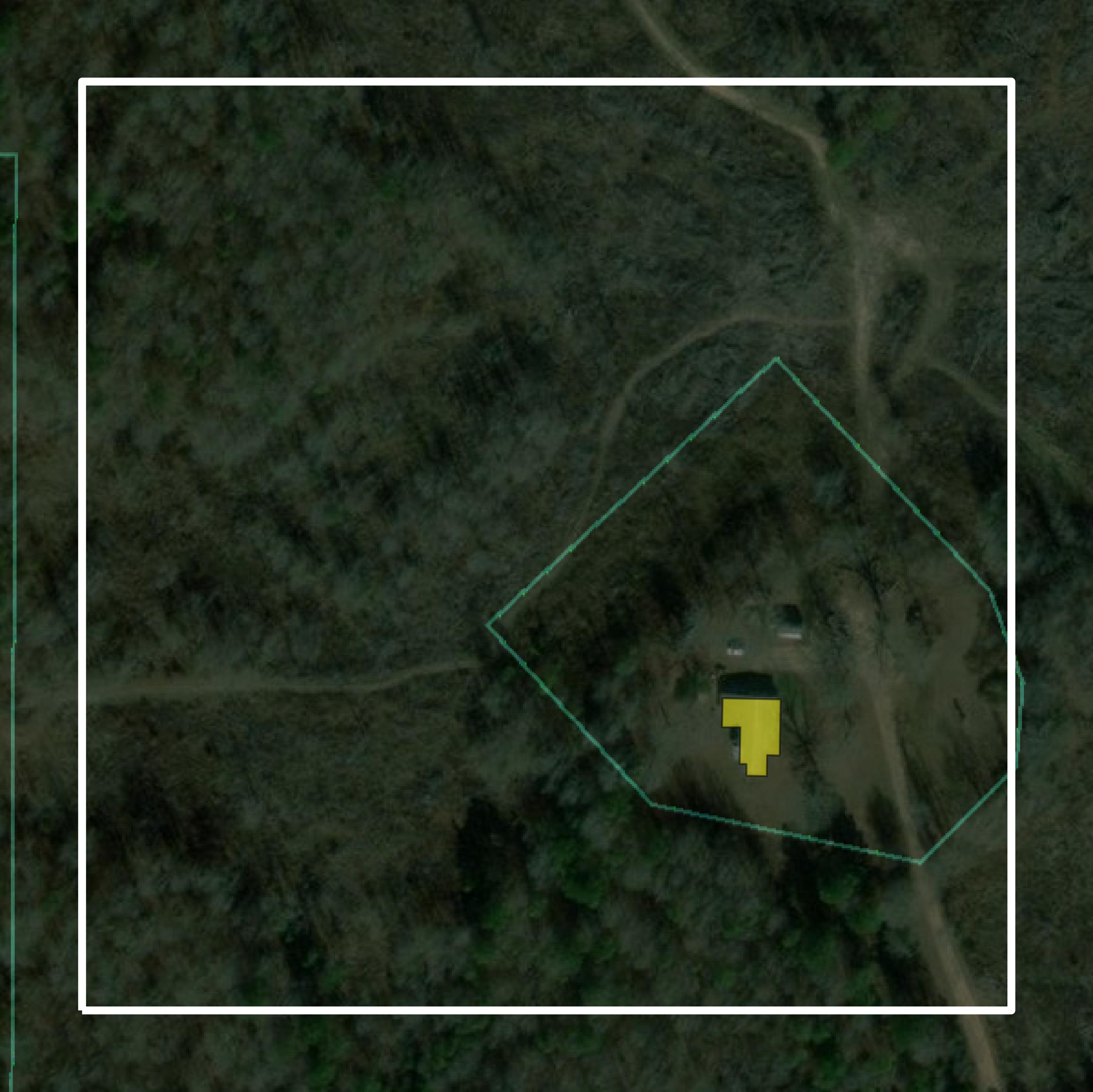 This image shows parcel and building data in Marion County created using GIS data in Equator.