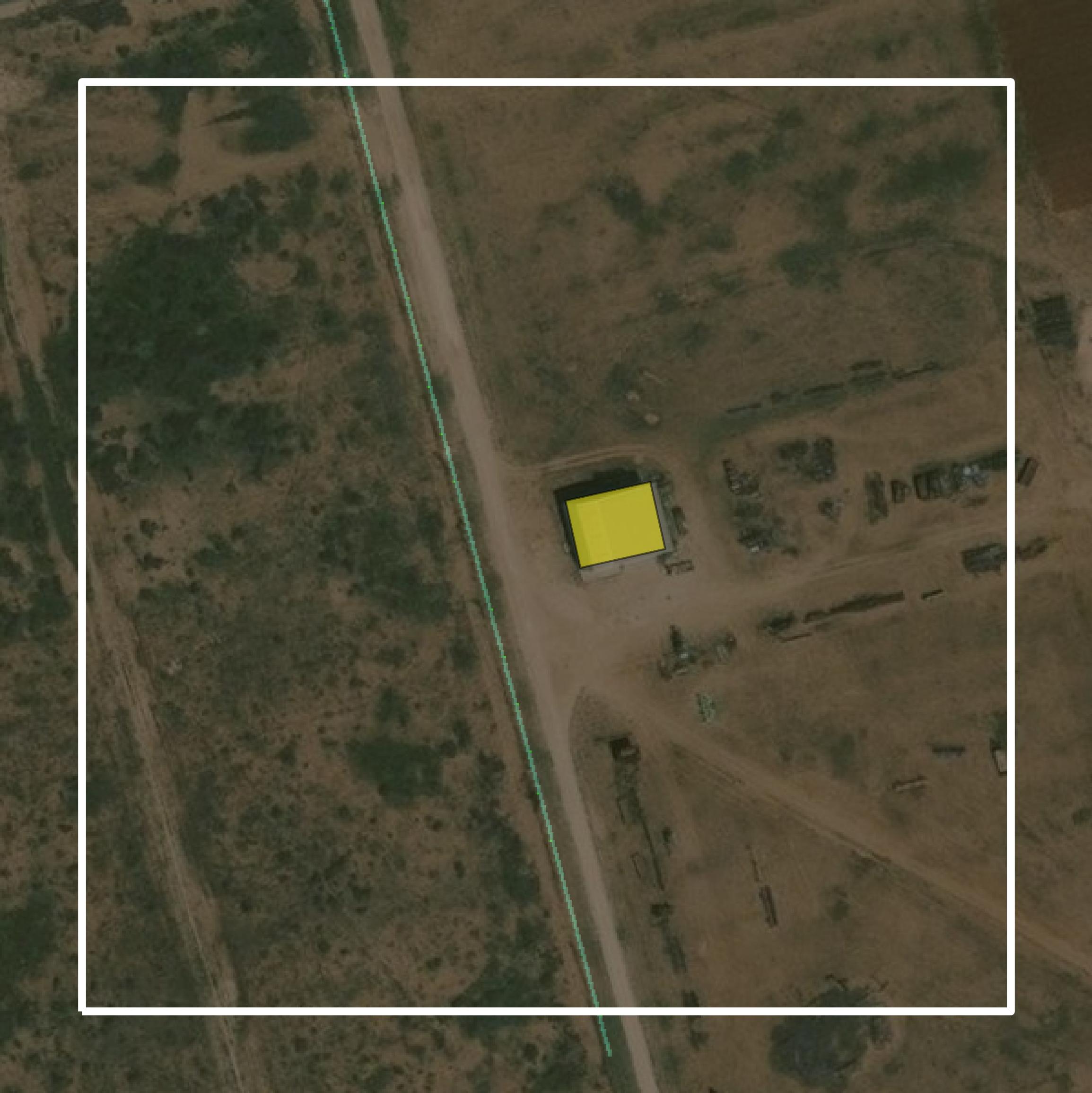 This image shows parcel and building data in Martin County created using GIS data in Equator.