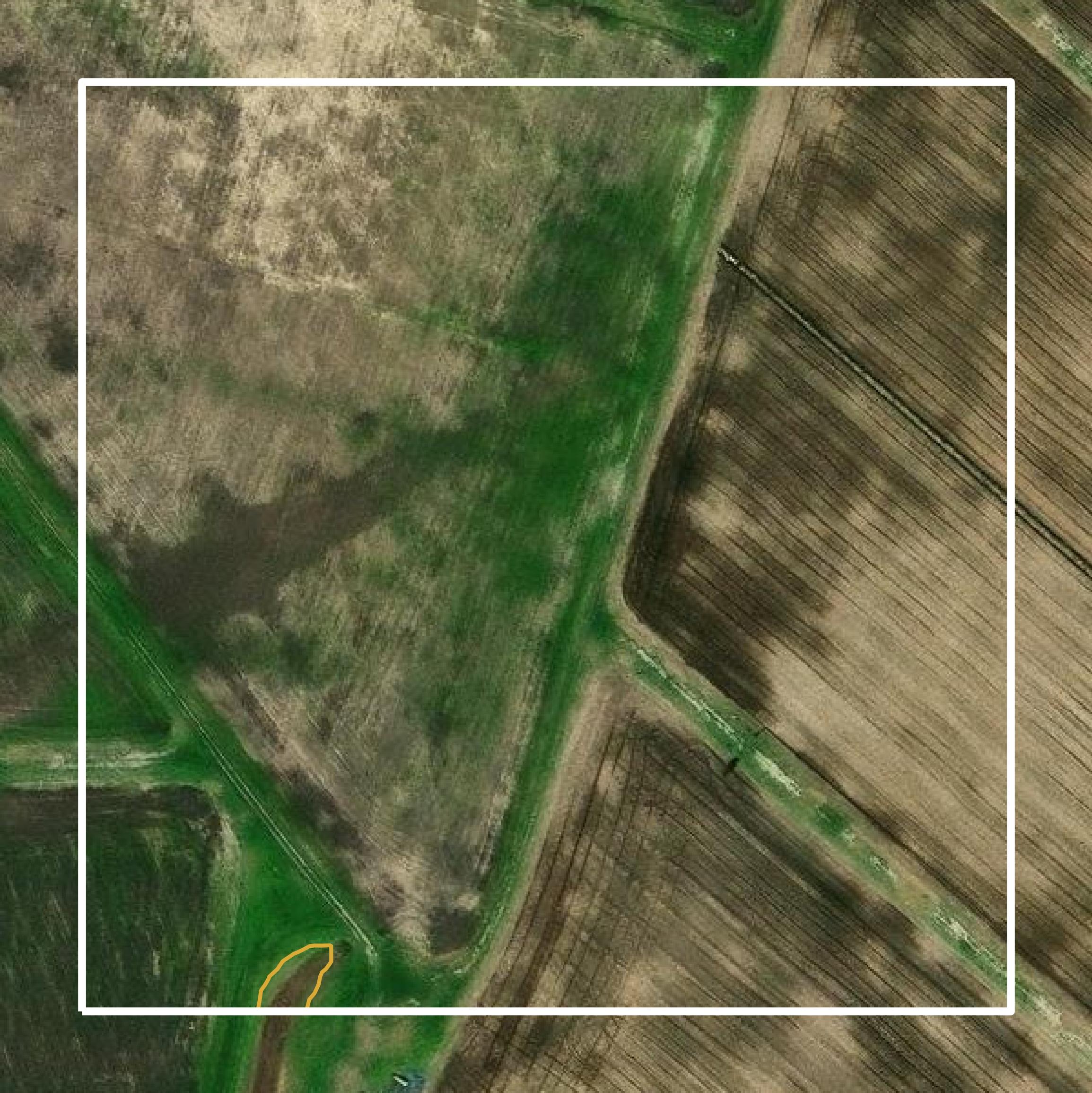 This image shows a contour map in Matagorda County created using GIS data in Equator.