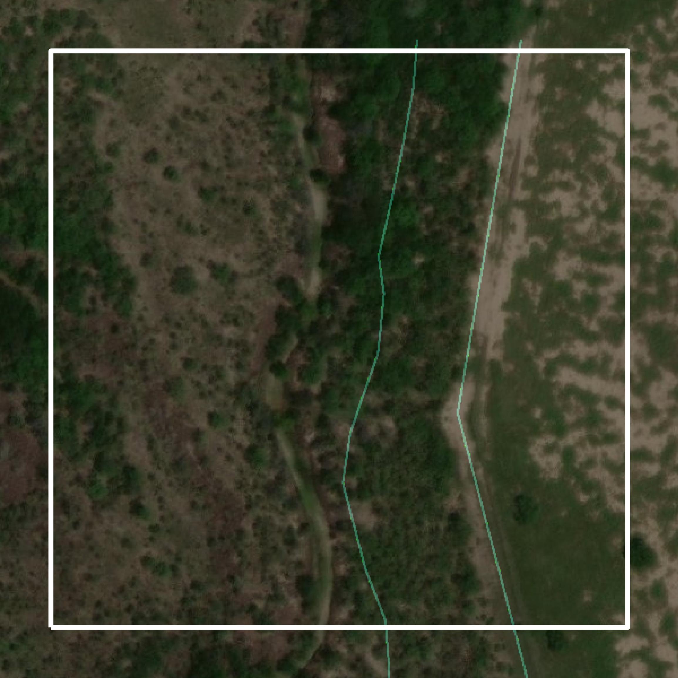 This image shows parcel and building data in McMullen County created using GIS data in Equator.