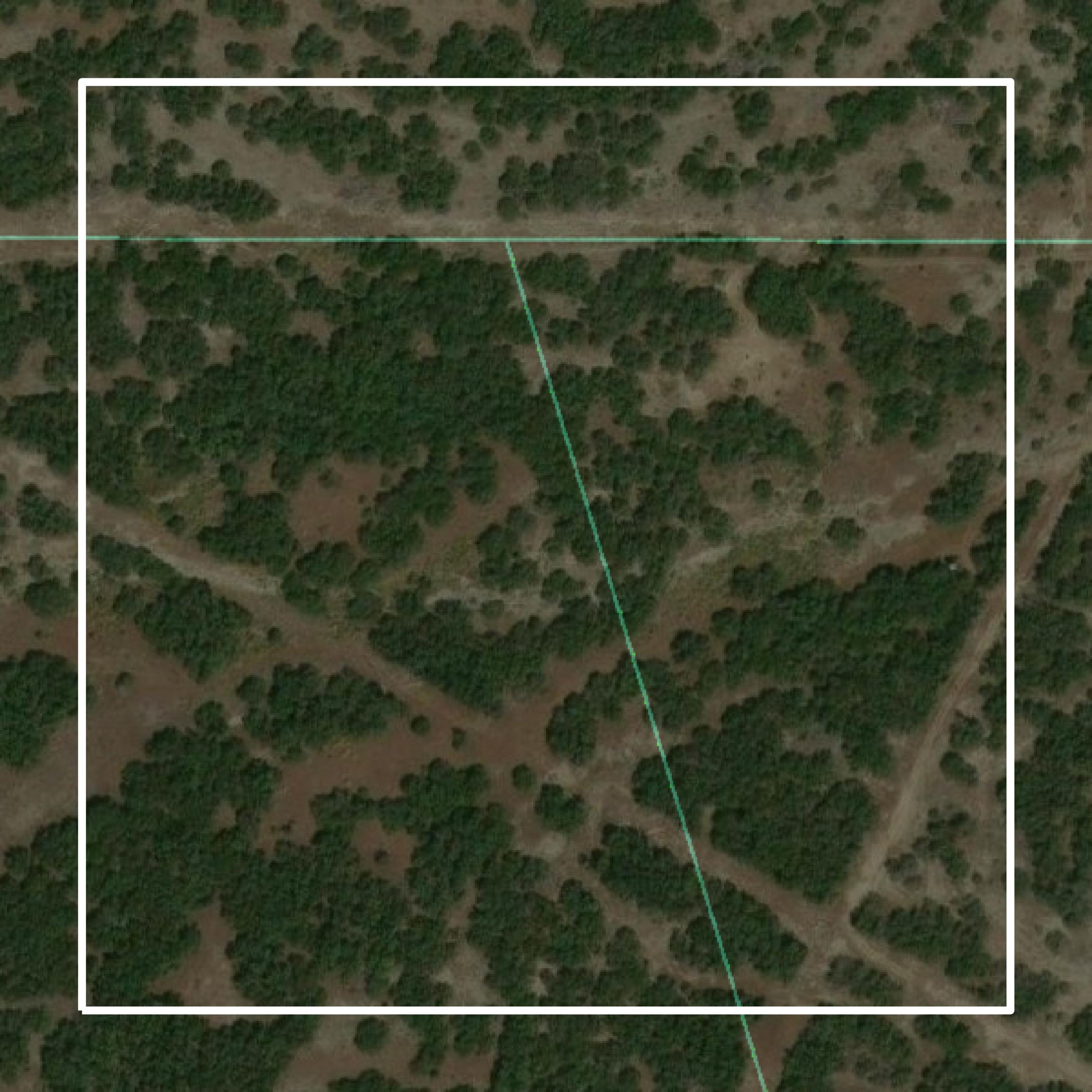 This image shows parcel and building data in Medina County created using GIS data in Equator.