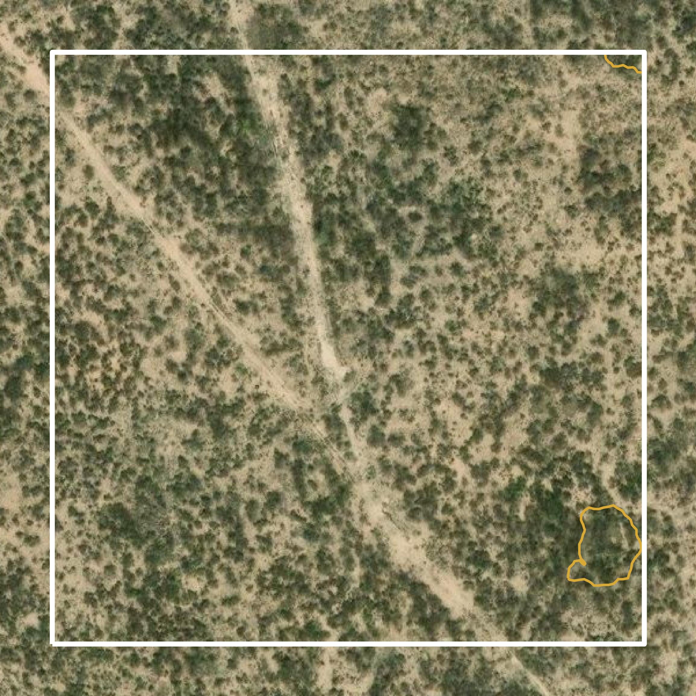 This image shows a contour map in Midland County created using GIS data in Equator.