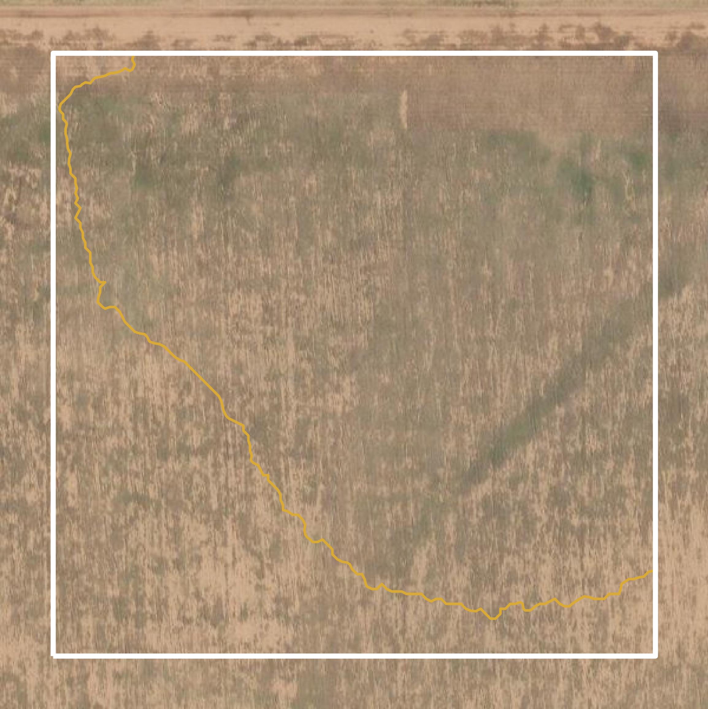 This image shows a contour map in Moore County created using GIS data in Equator.