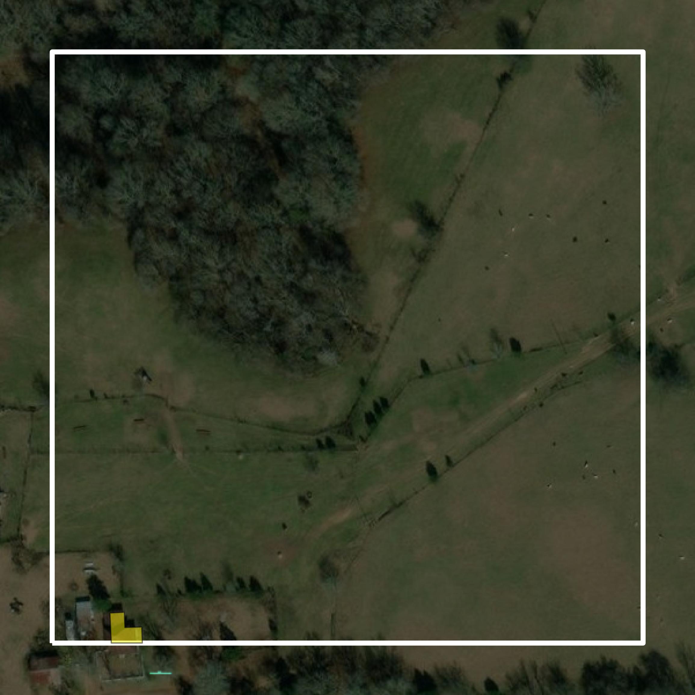 This image shows parcel and building data in Nacogdoches County created using GIS data in Equator.