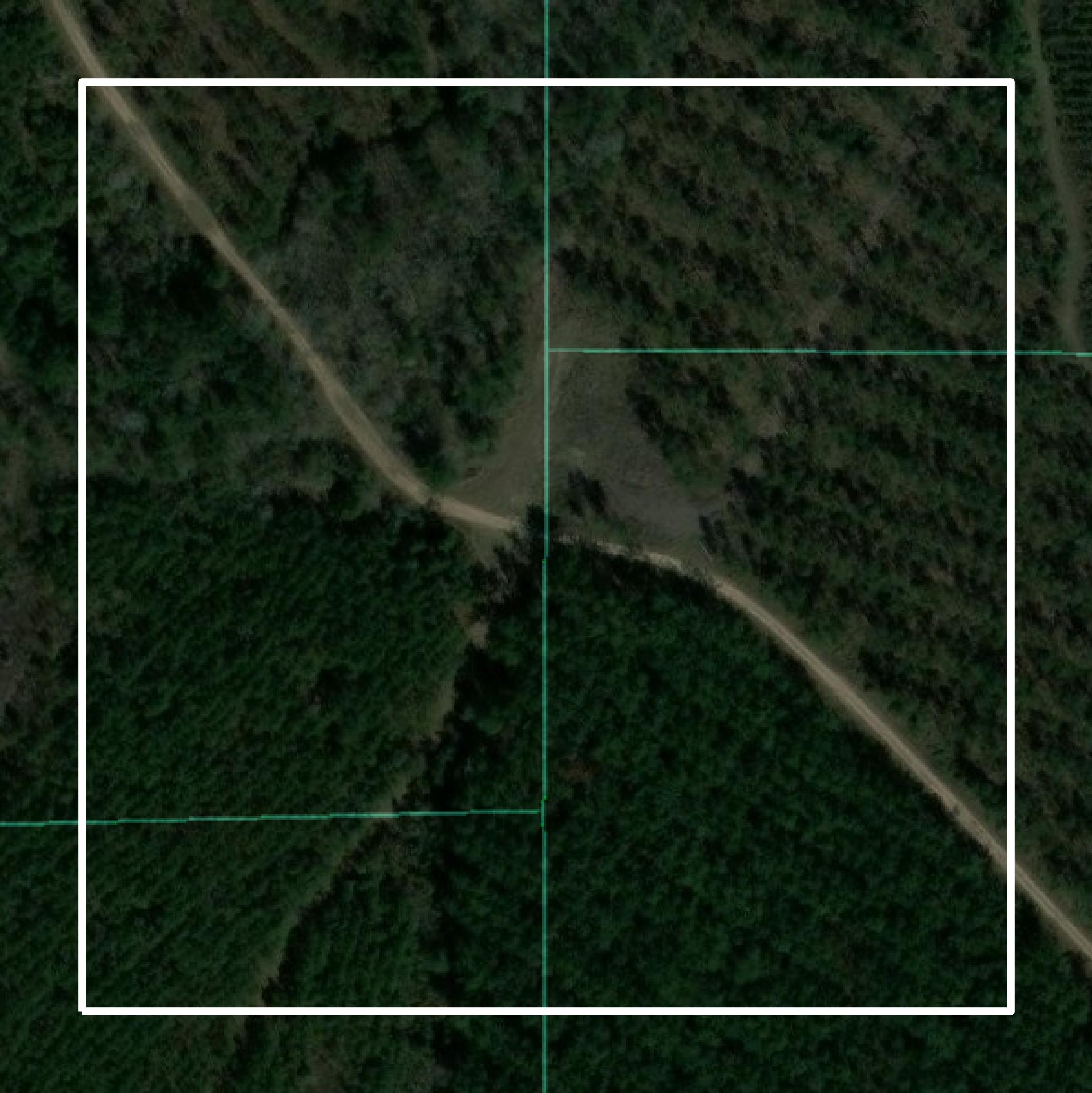 This image shows parcel and building data in Newton County created using GIS data in Equator.