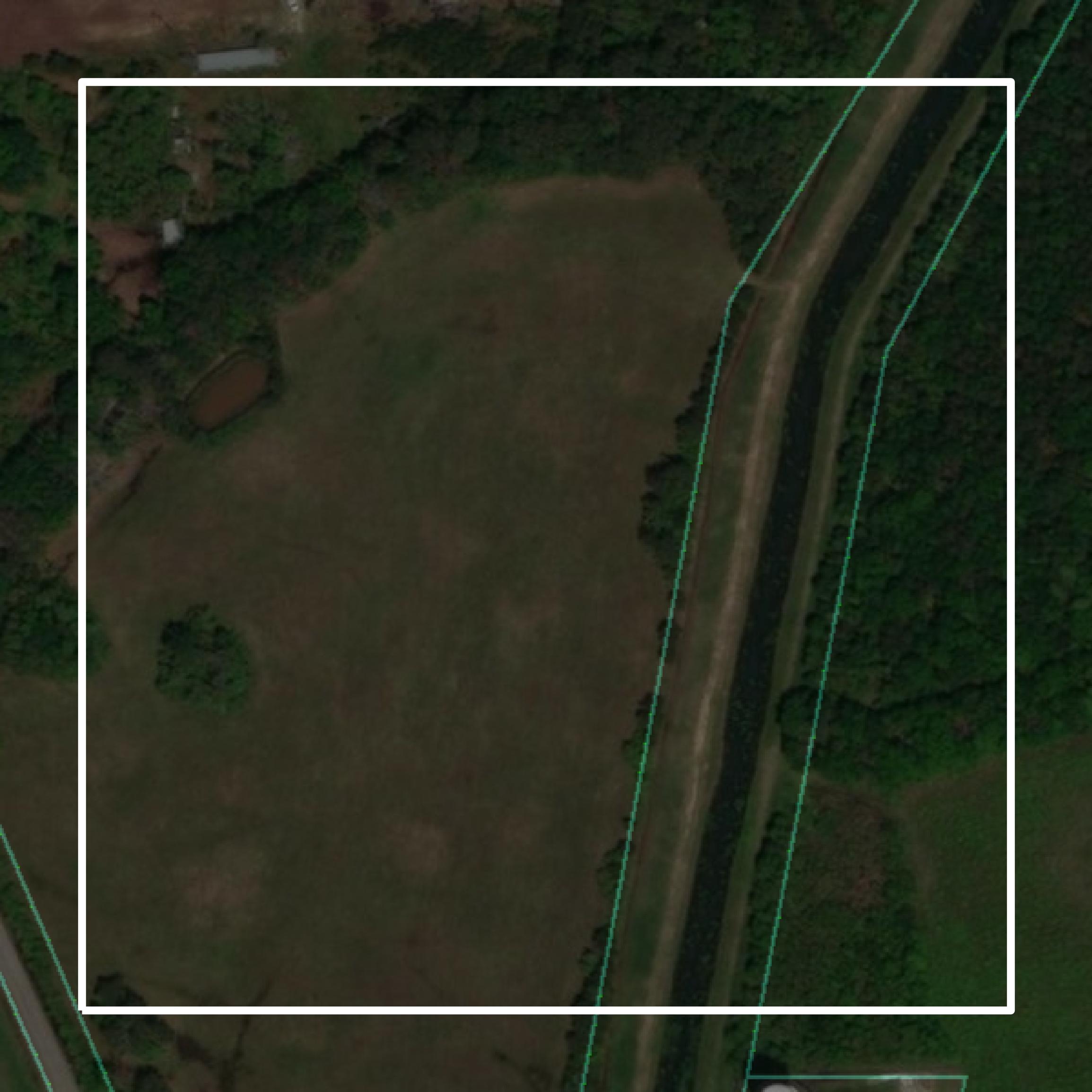 This image shows parcel and building data in Orange County created using GIS data in Equator.