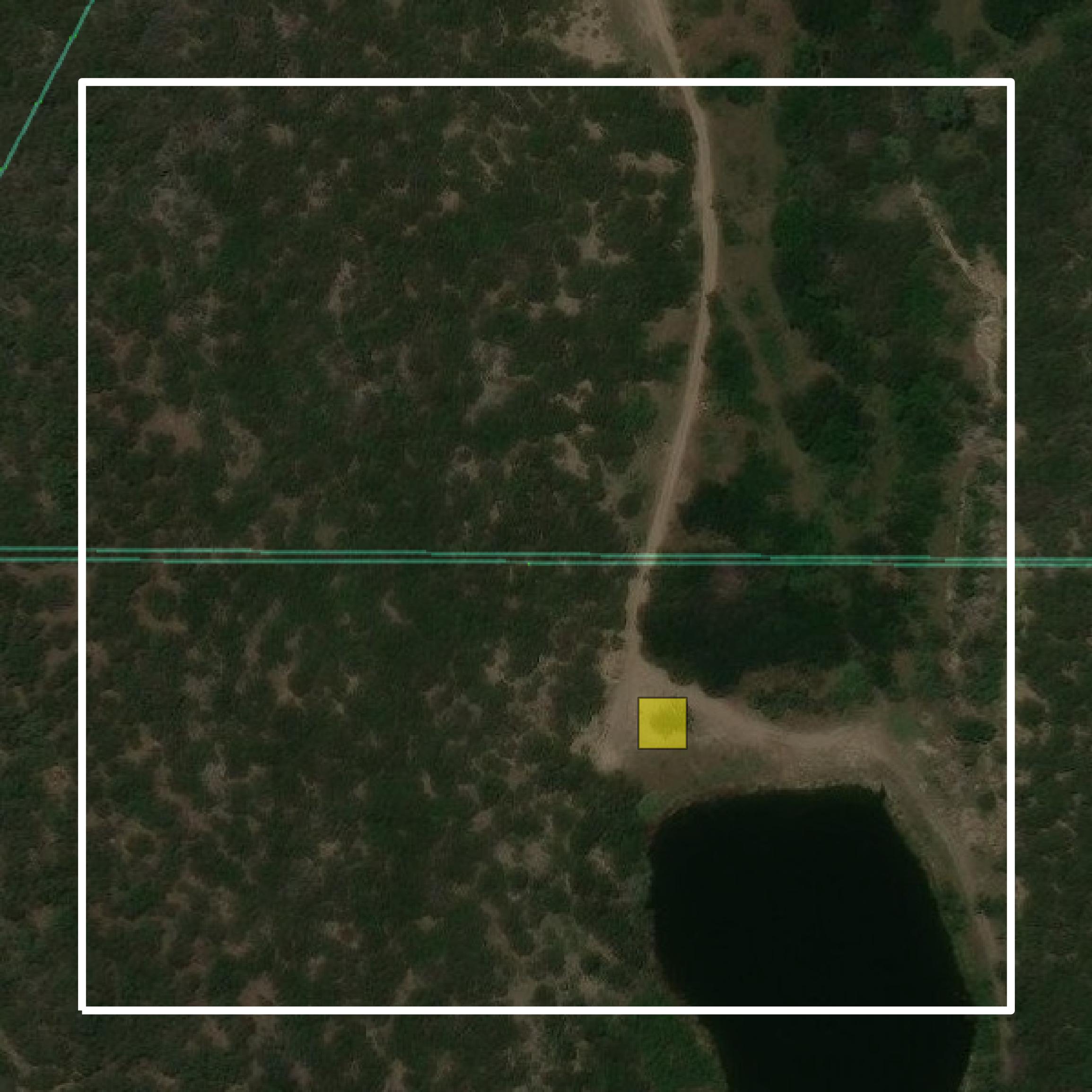 This image shows parcel and building data in Palo Pinto County created using GIS data in Equator.