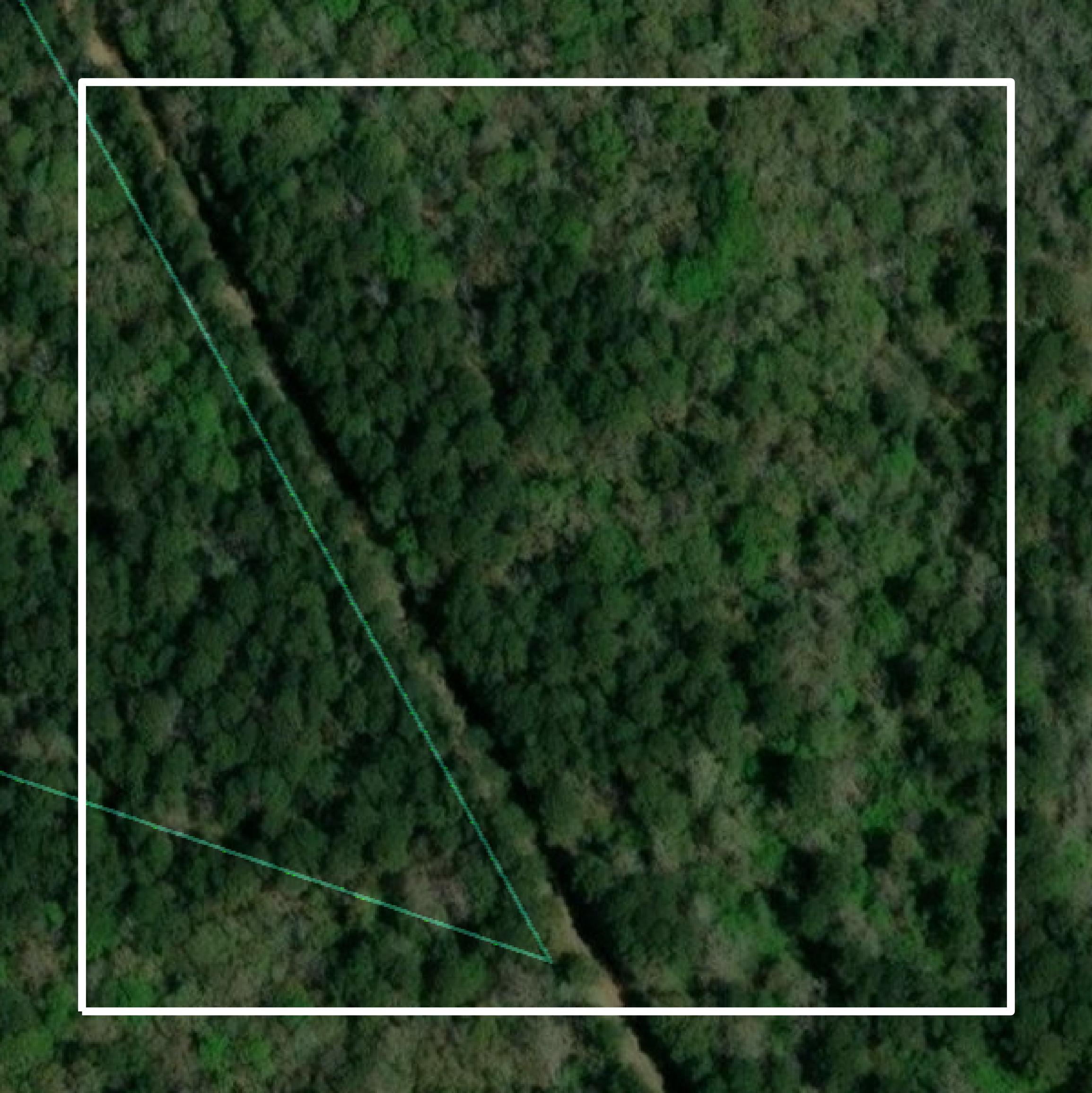 This image shows parcel and building data in Polk County created using GIS data in Equator.