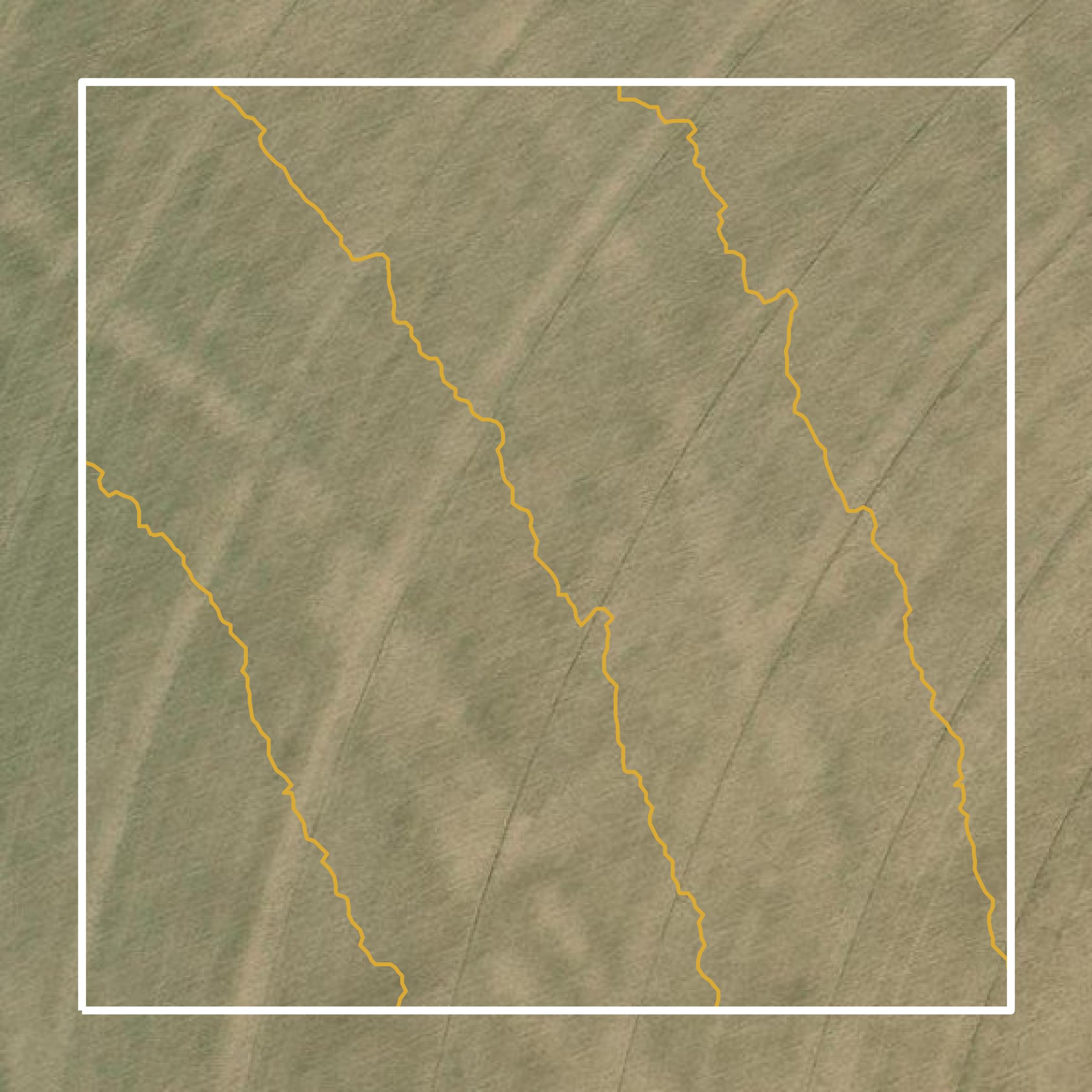 This image shows a contour map in Potter County created using GIS data in Equator.