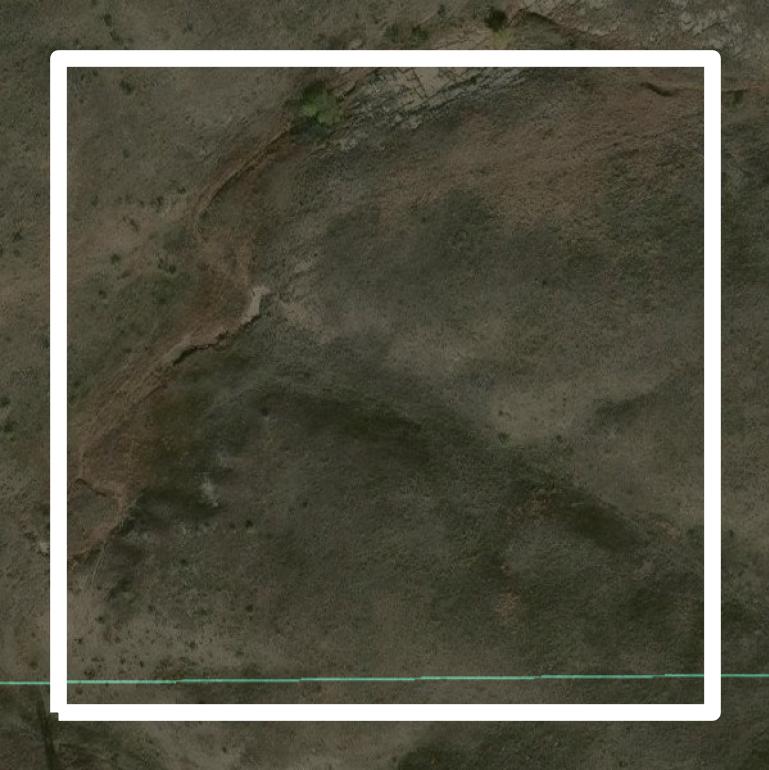 This image shows parcel and building data in Presidio County created using GIS data in Equator.